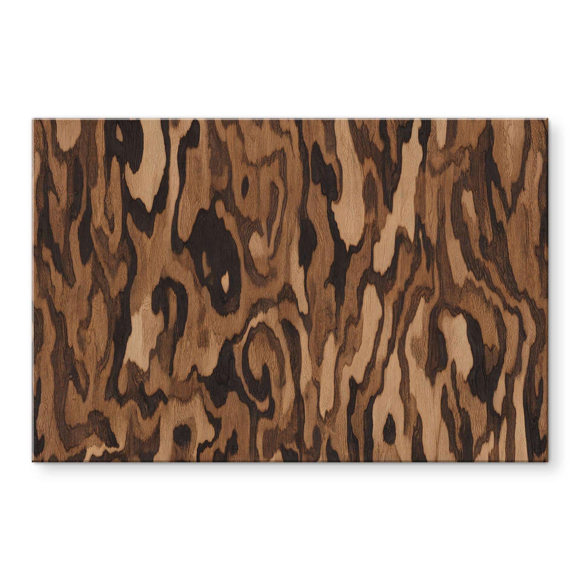Pannello Paraschizzi Ettore Walnut - Venatura del Legno Astratta - Sir Edward x Grigory Gladarev