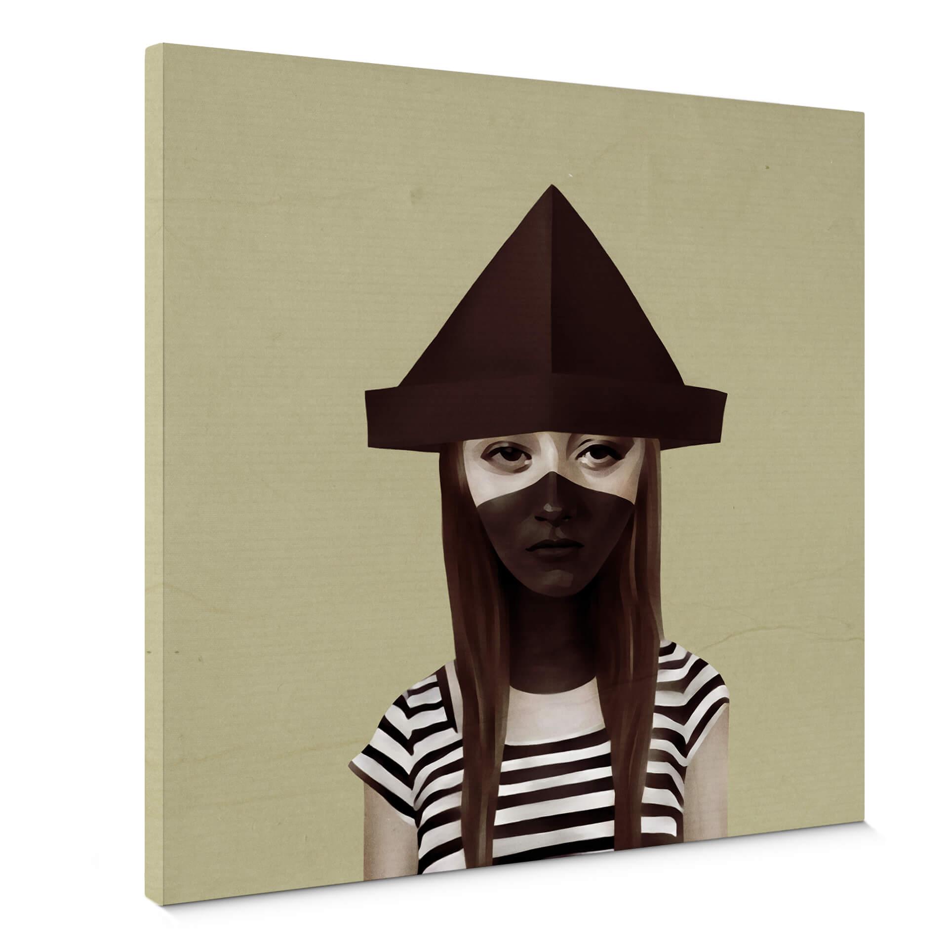 Canvasbillede - Ireland - Ceci n'est pas un chapeau