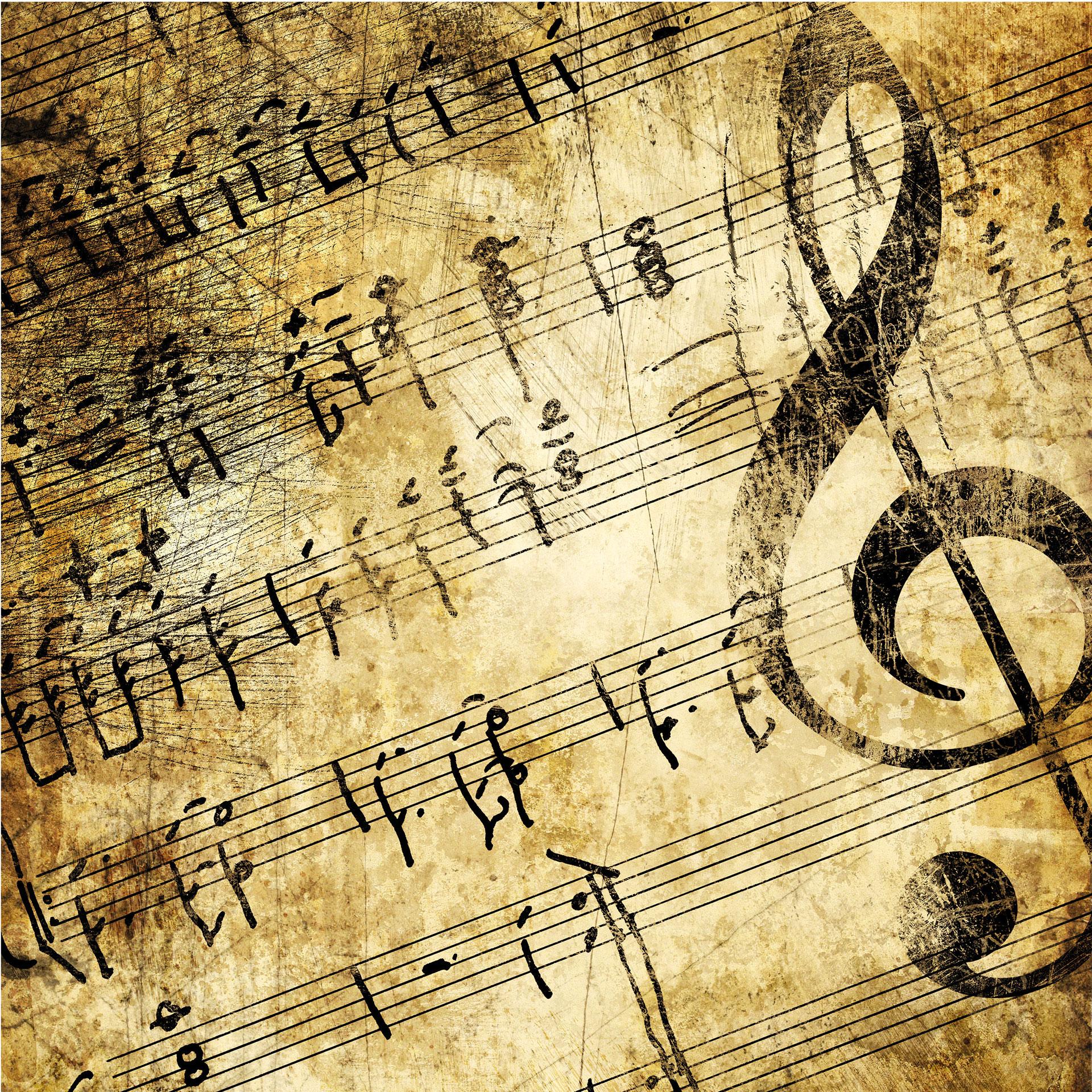 Fototapete Musik