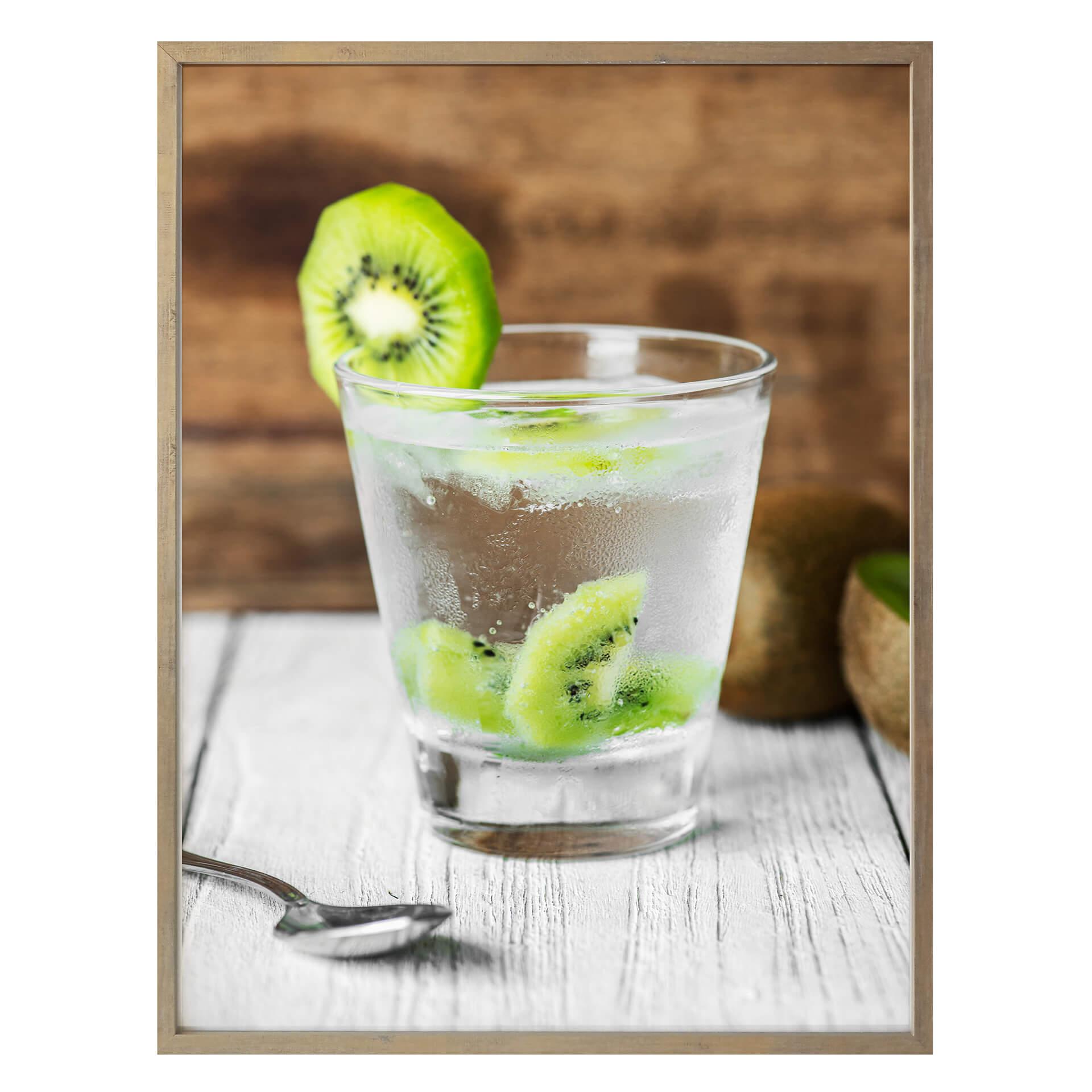 Póster de kiwi fresco