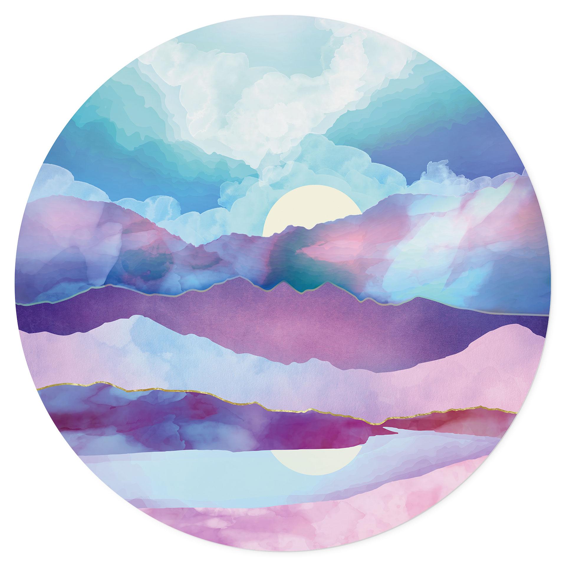 Adesivo murale Abbagliante paesaggio montano - SpaceFrog Designs