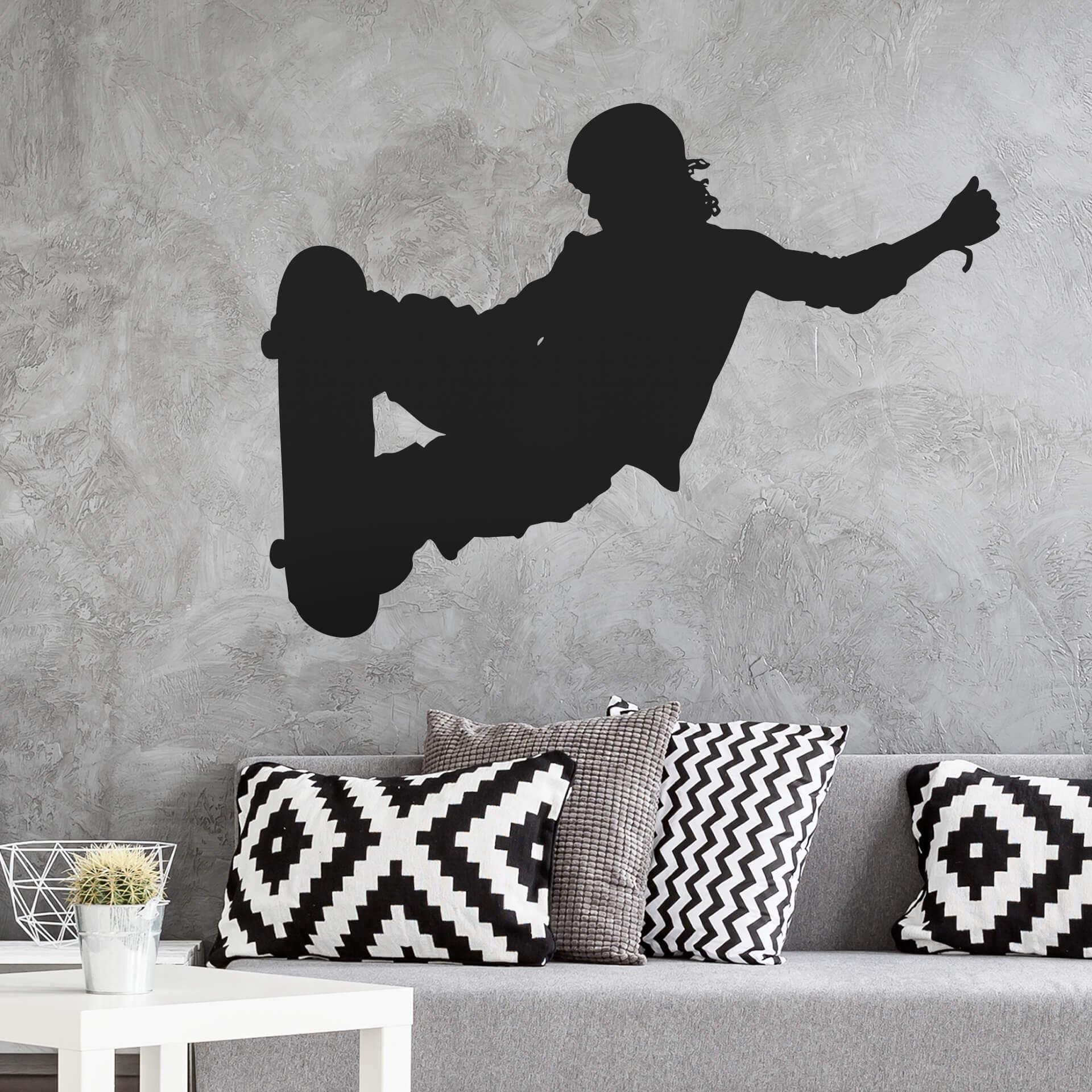 Muursticker Skateboarder 03