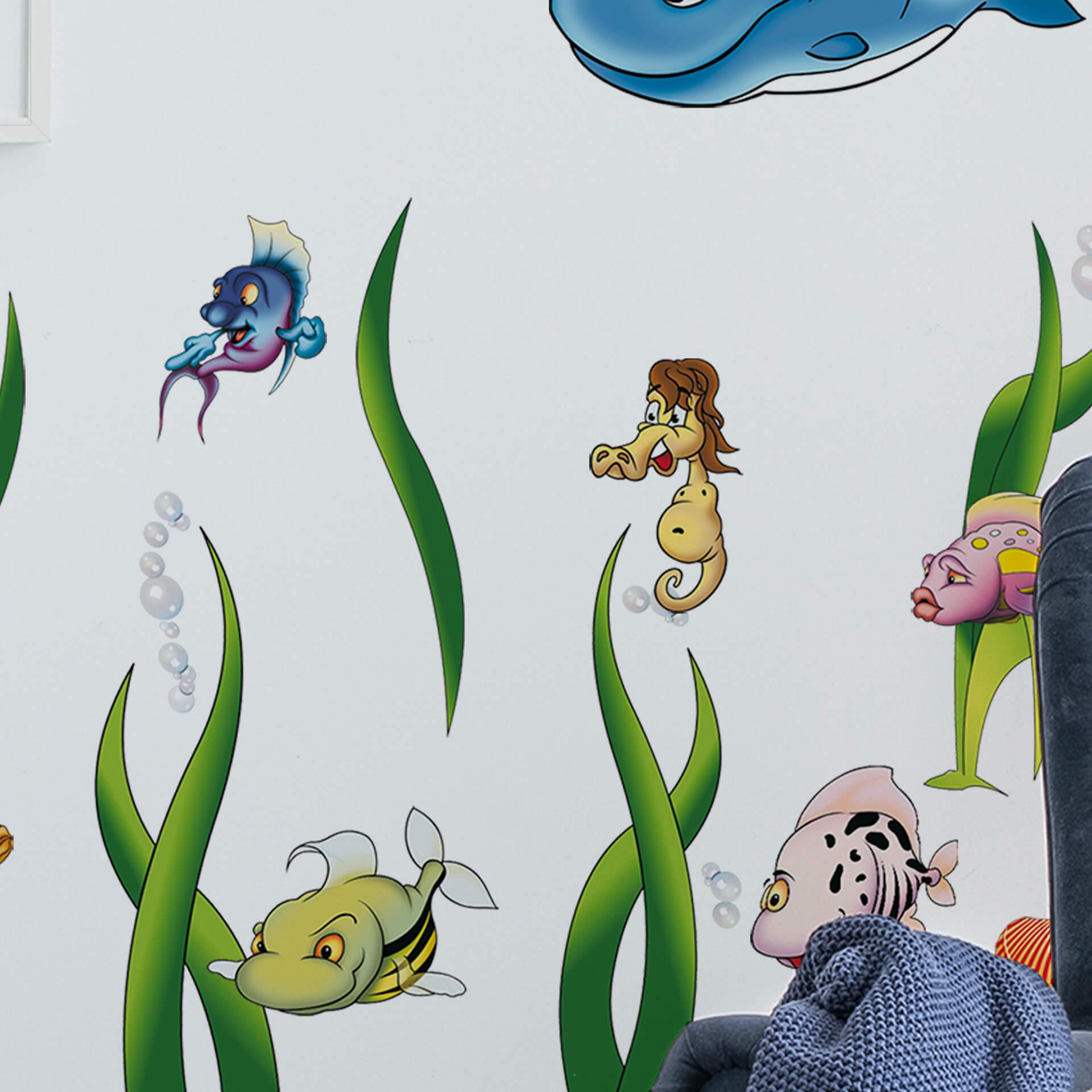 Muurstickers Megakit Onderwaterwereld