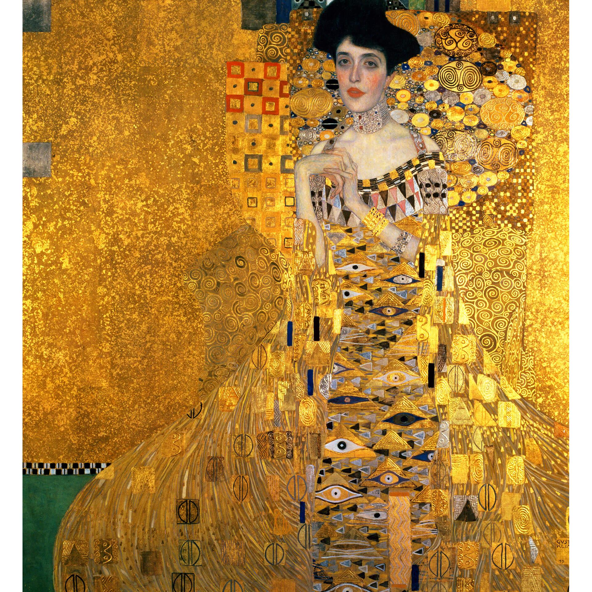 Fotobehang Klimt - Adele Bloch Bauer (240x260 cm)