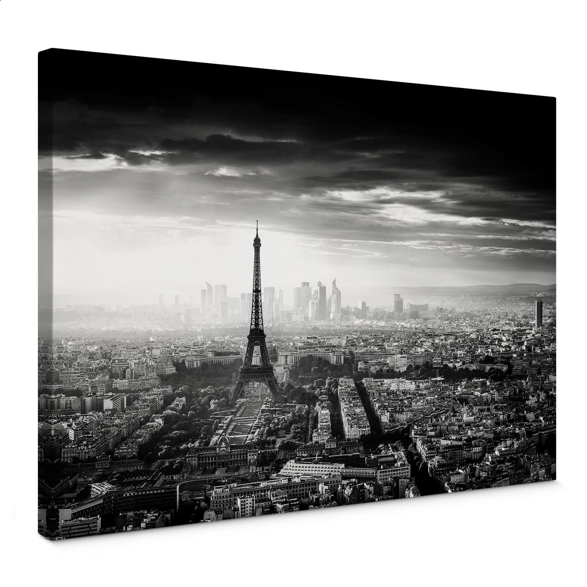 Canvasbillede - Marx - Fog in Paris