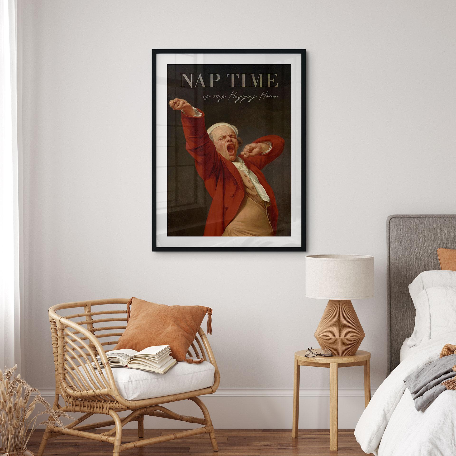 Plakat Lur - Inspireret af Ducreux - Selvportræt