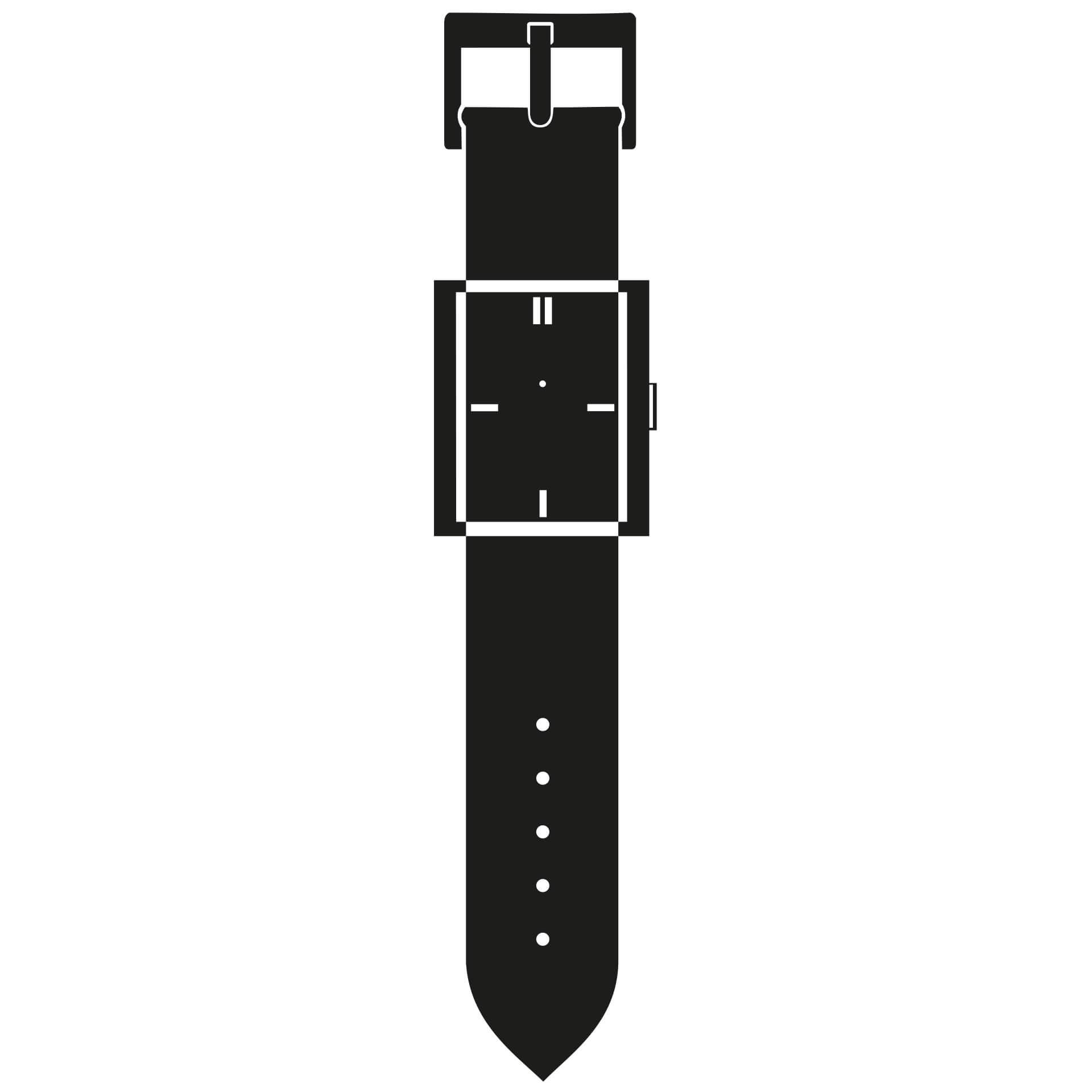 Wandtattoo Armbanduhr