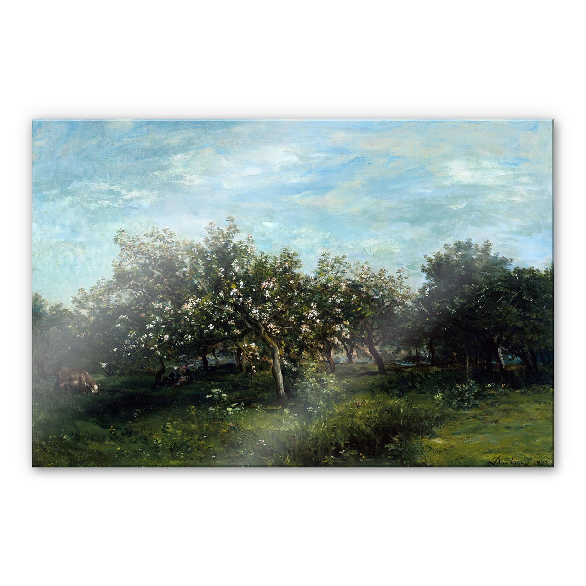 Akrylbillede Daubigny - Æbleblomst