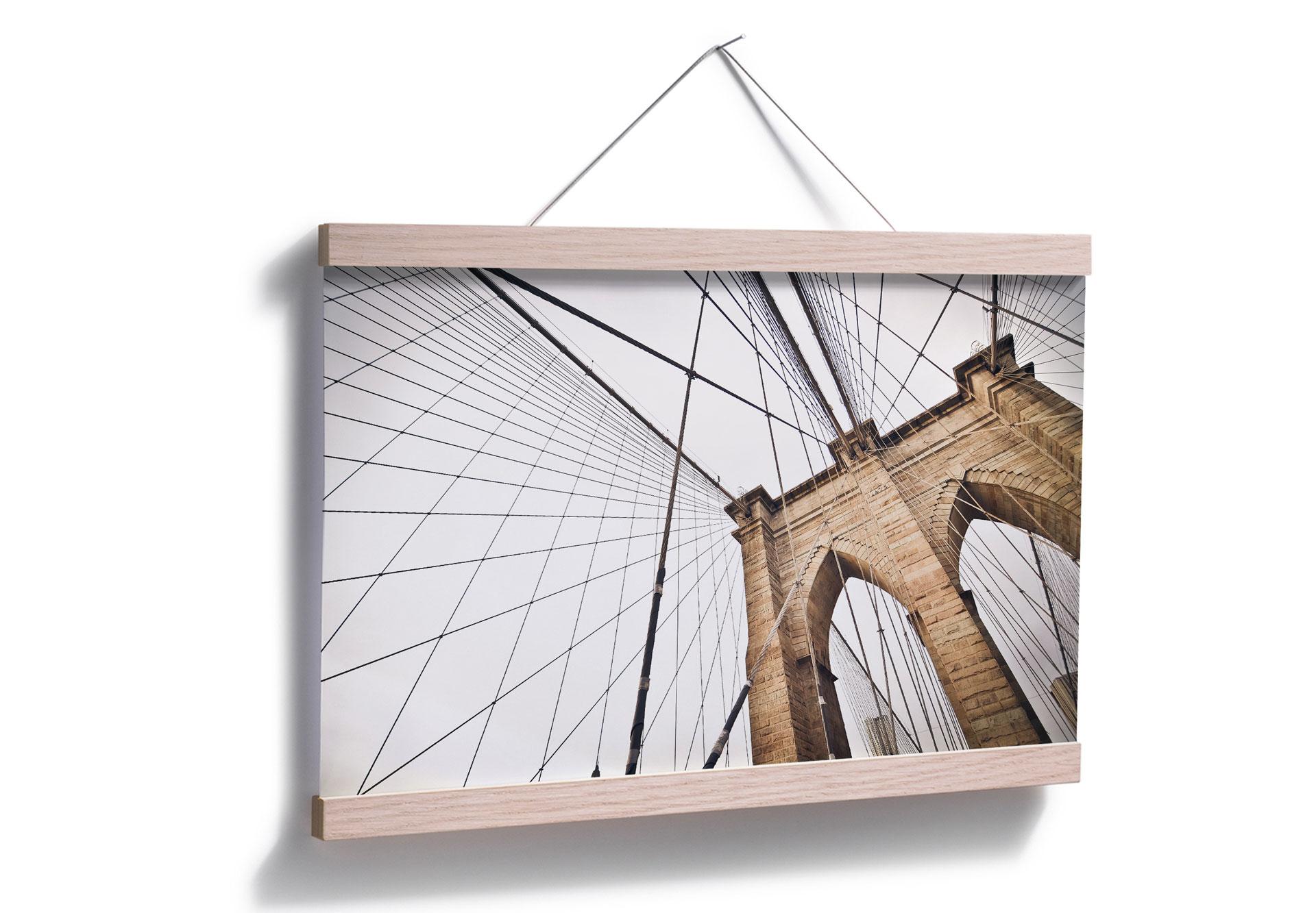 Poster Brooklyn Bridge Perspectief 02