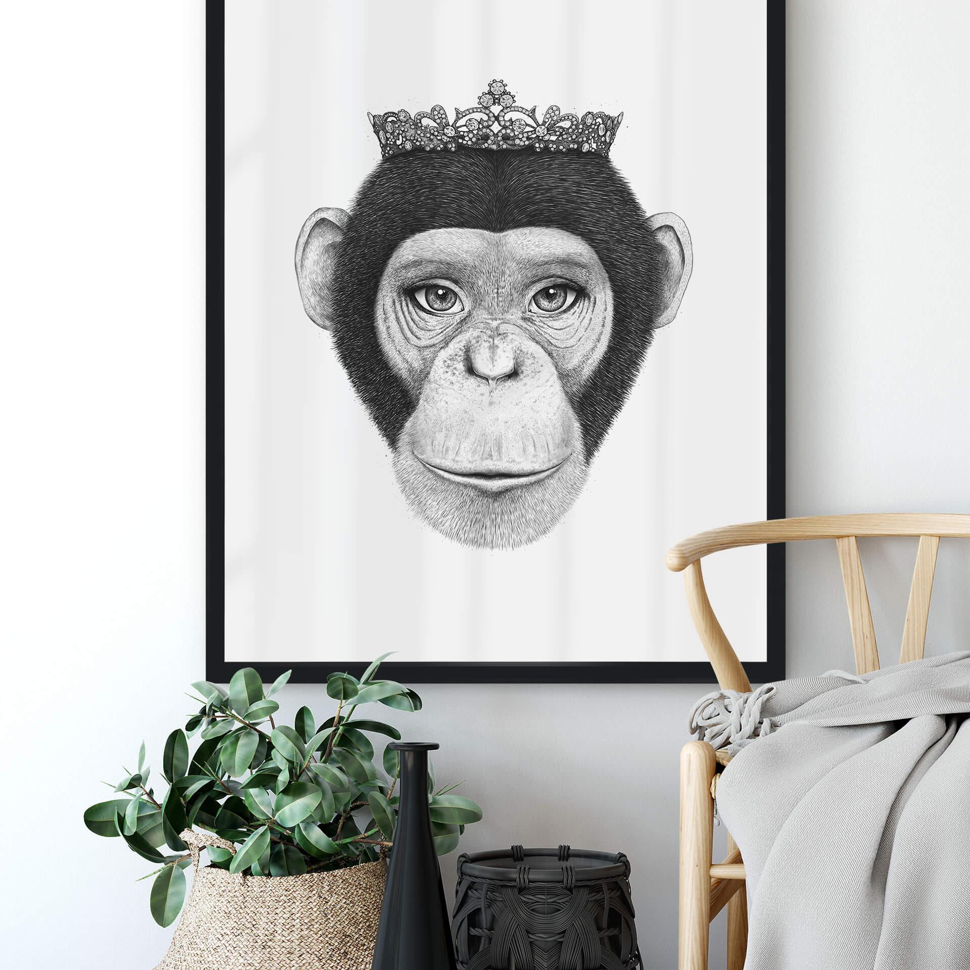 Plakat - Korenkova - The Queen Monkey