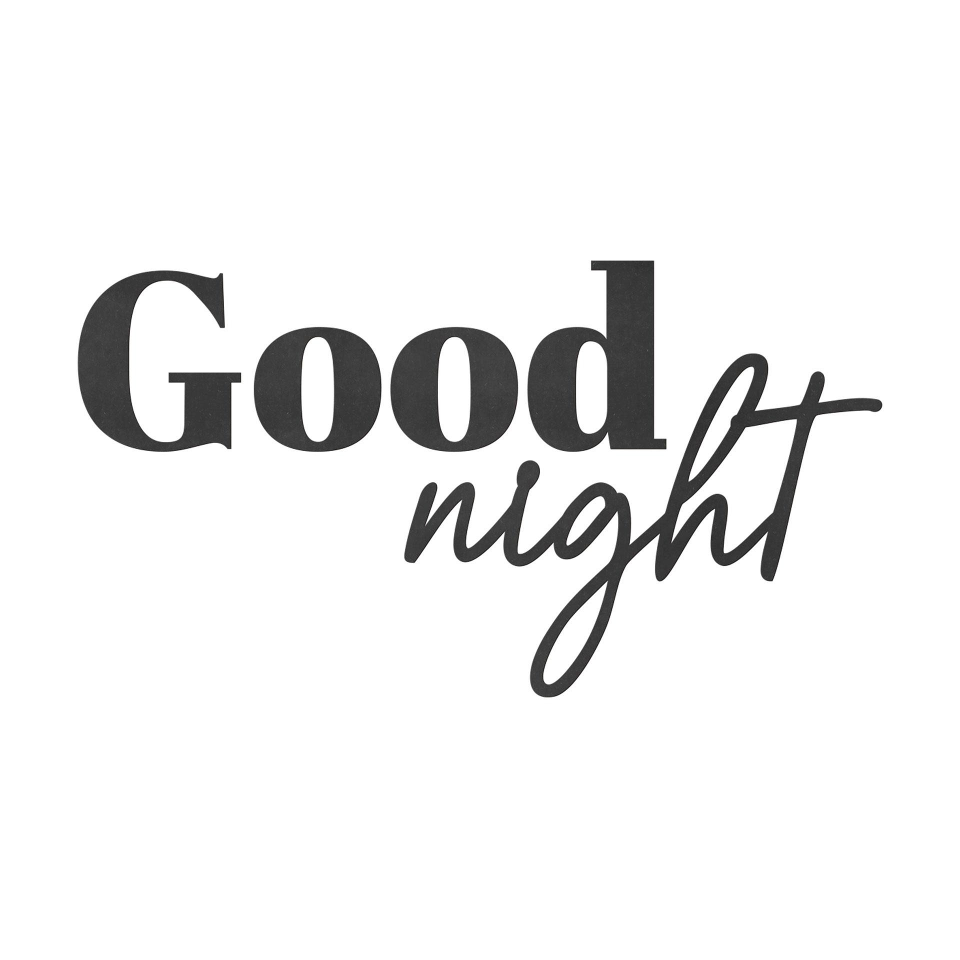 MDF-dekoration Good Night