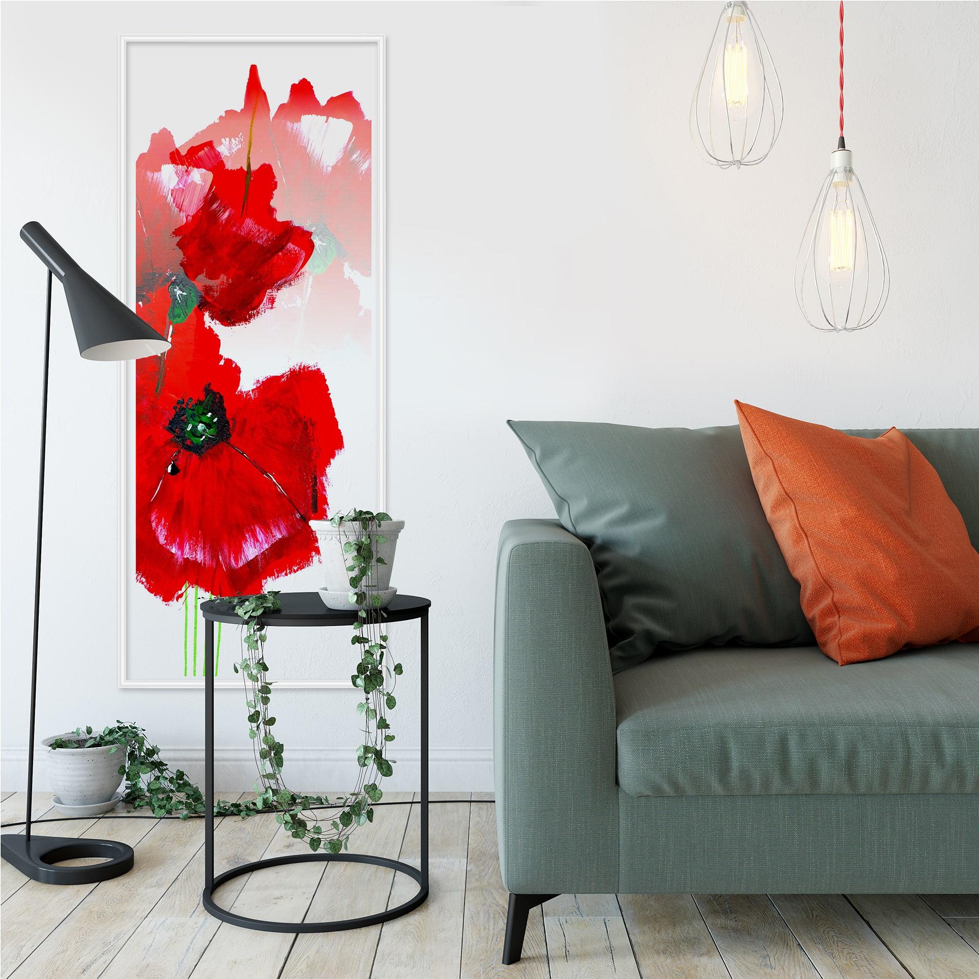 Zelfklevende Poster  Niksic - Papaver