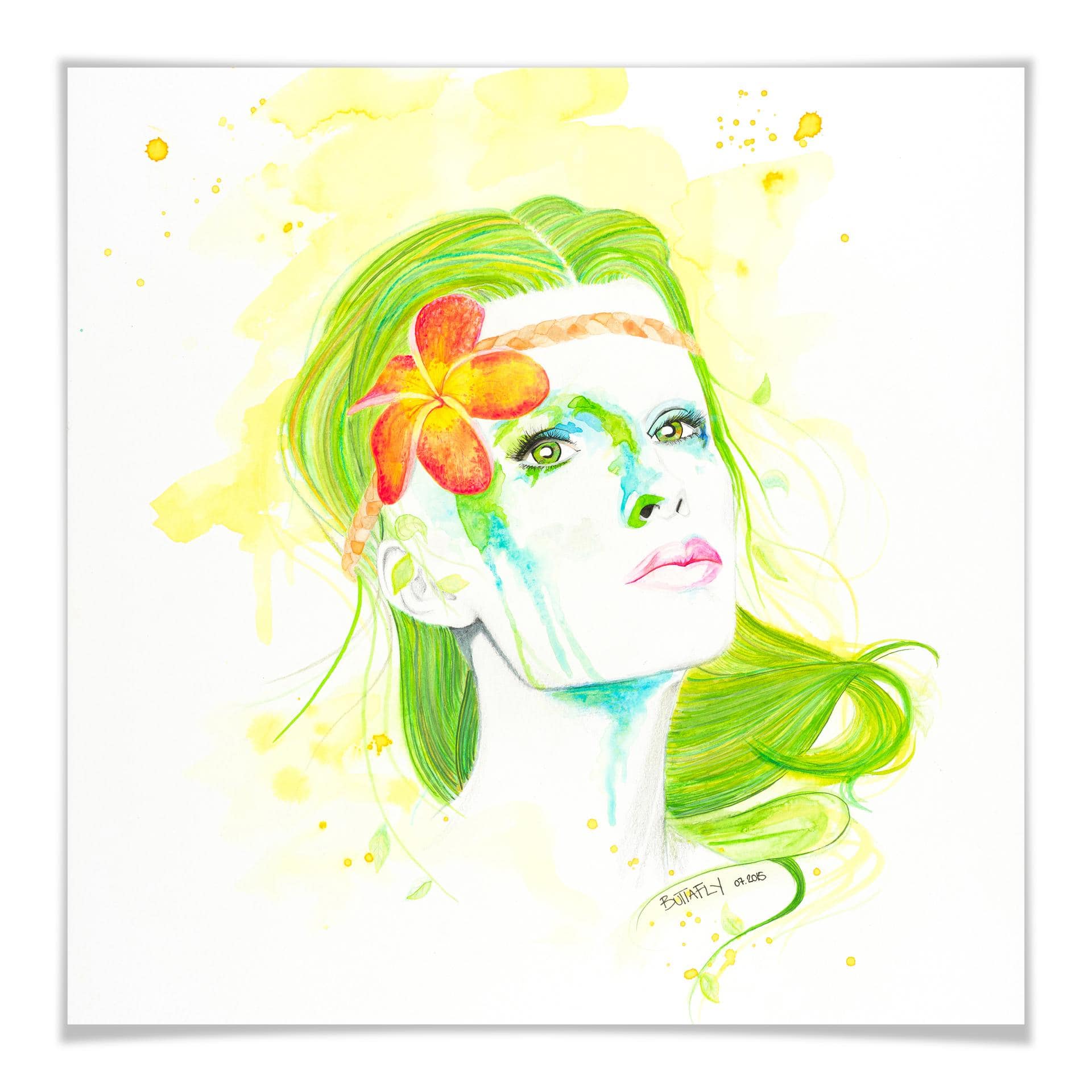Poster - Buttafly - Natural Girl