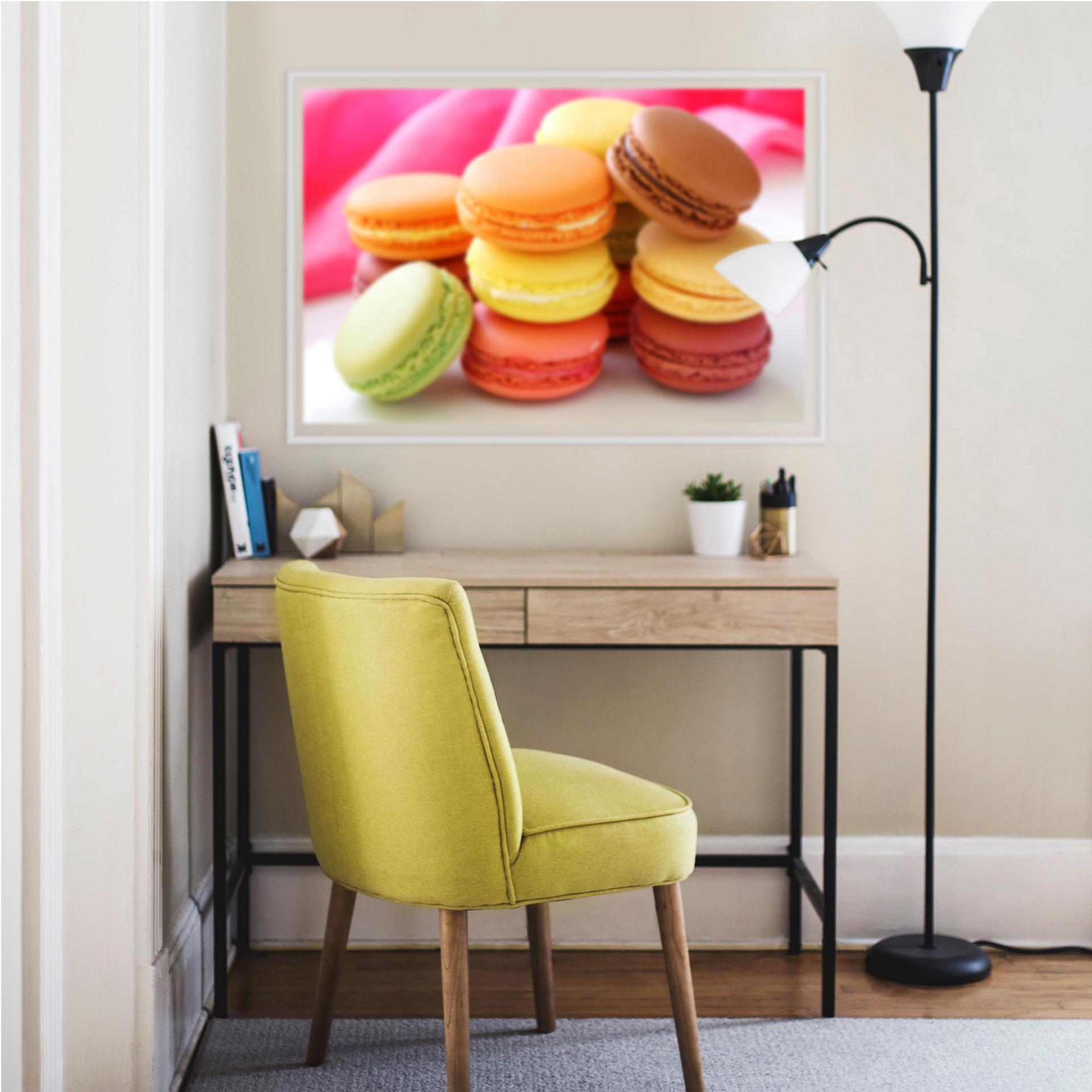 Zelfklevende Poster  Sweet Macarons