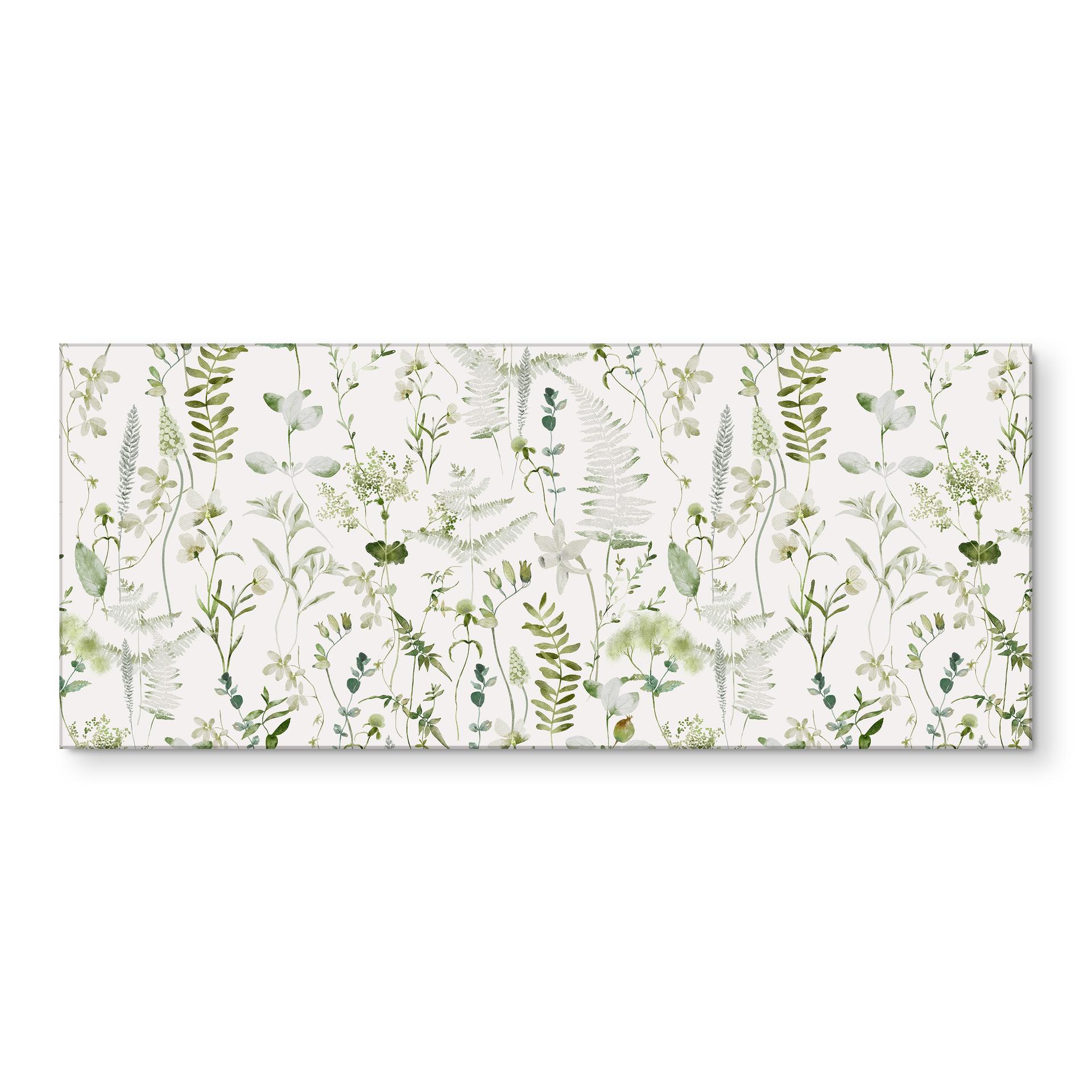 Backsplash della cucina Erbe e fiori di campo - UN Designs