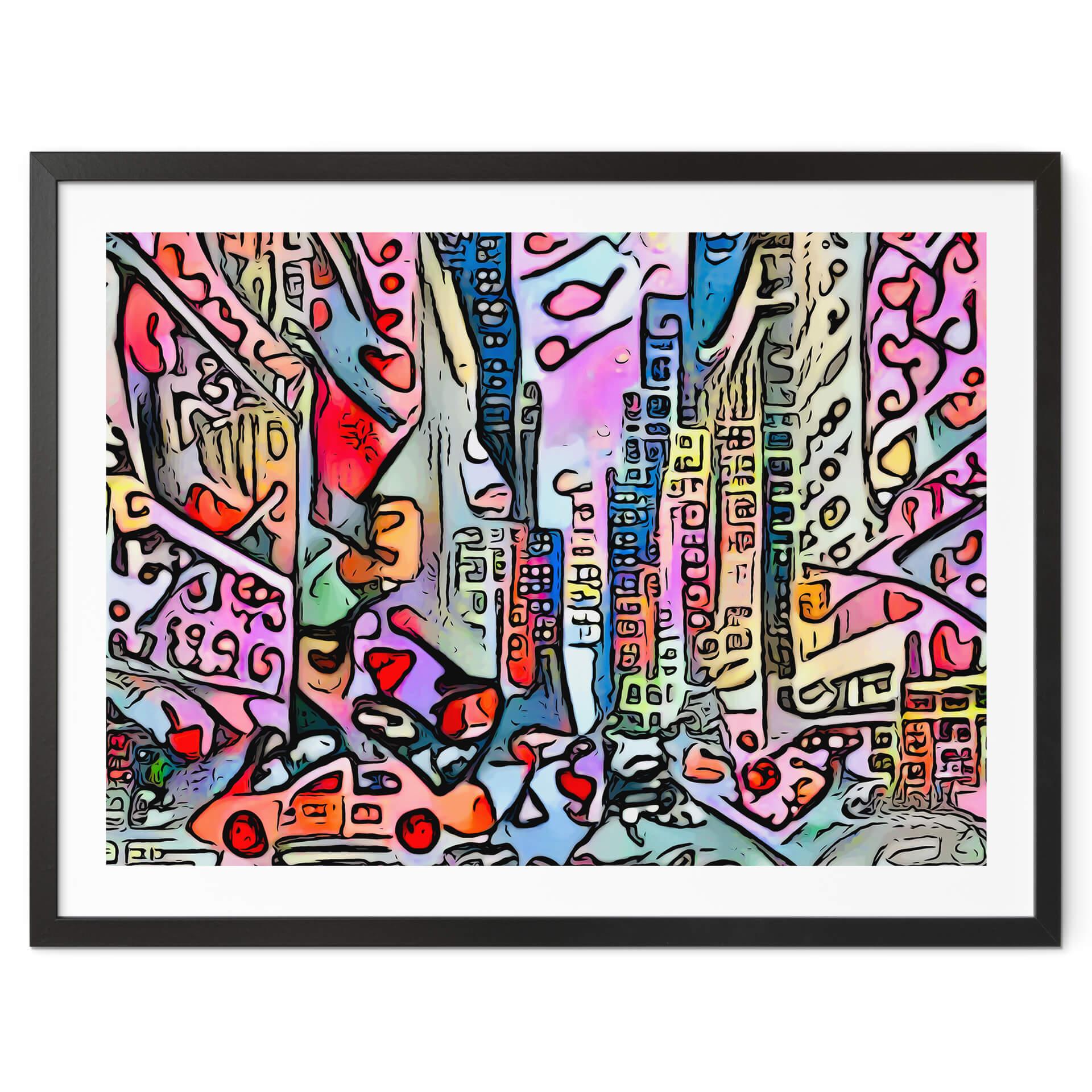 Poster Zamart - New York - Rizzi style