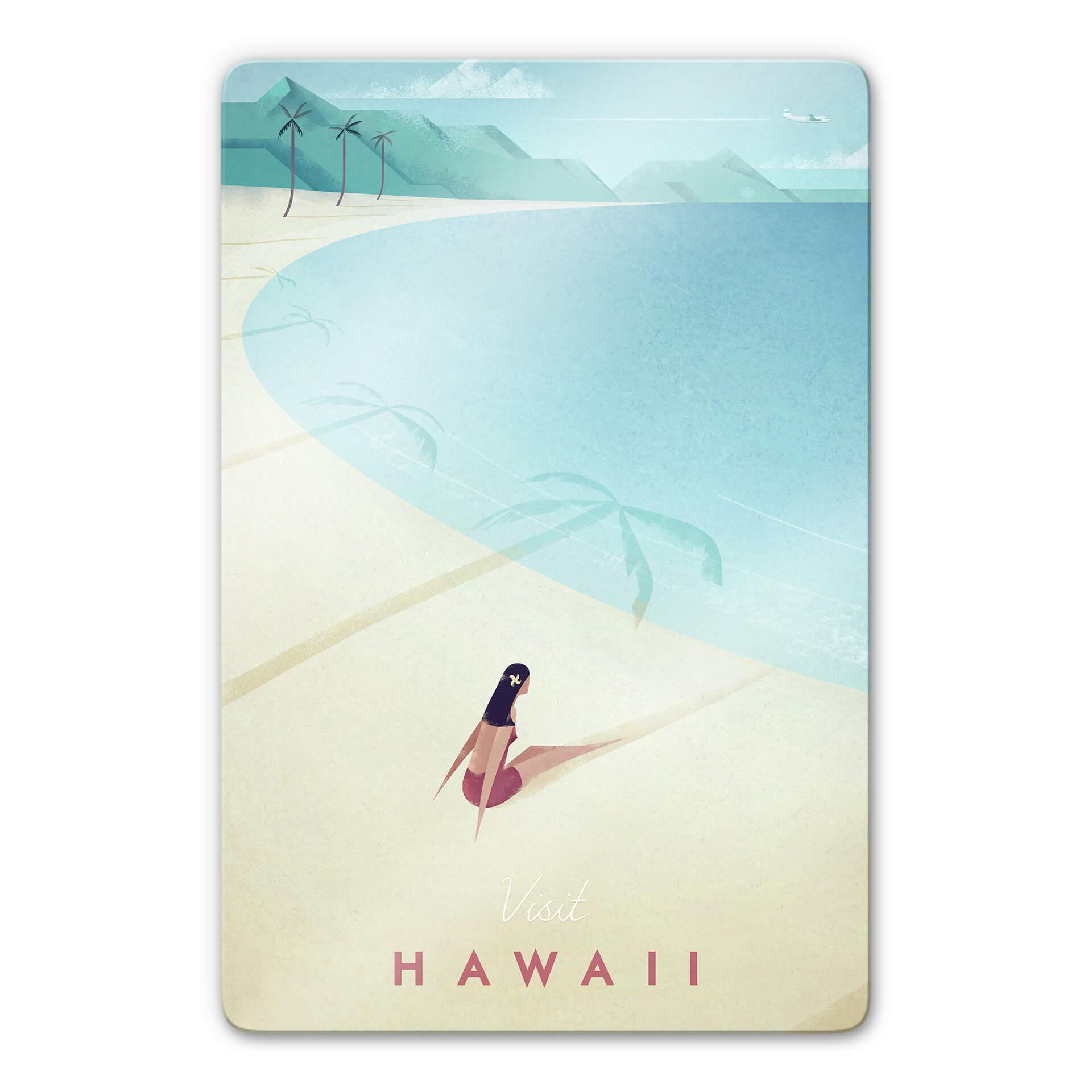 Glasbillede - Rivers - Hawaii