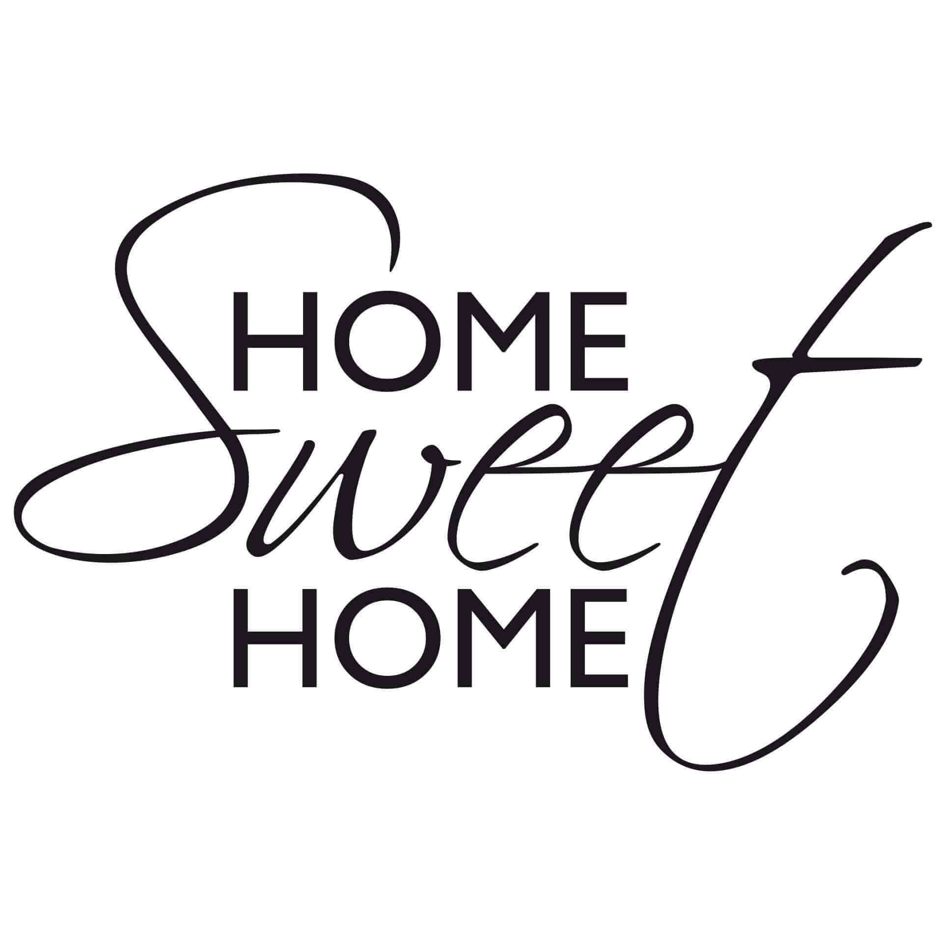 Adesivo murale - Home Sweet Home 1