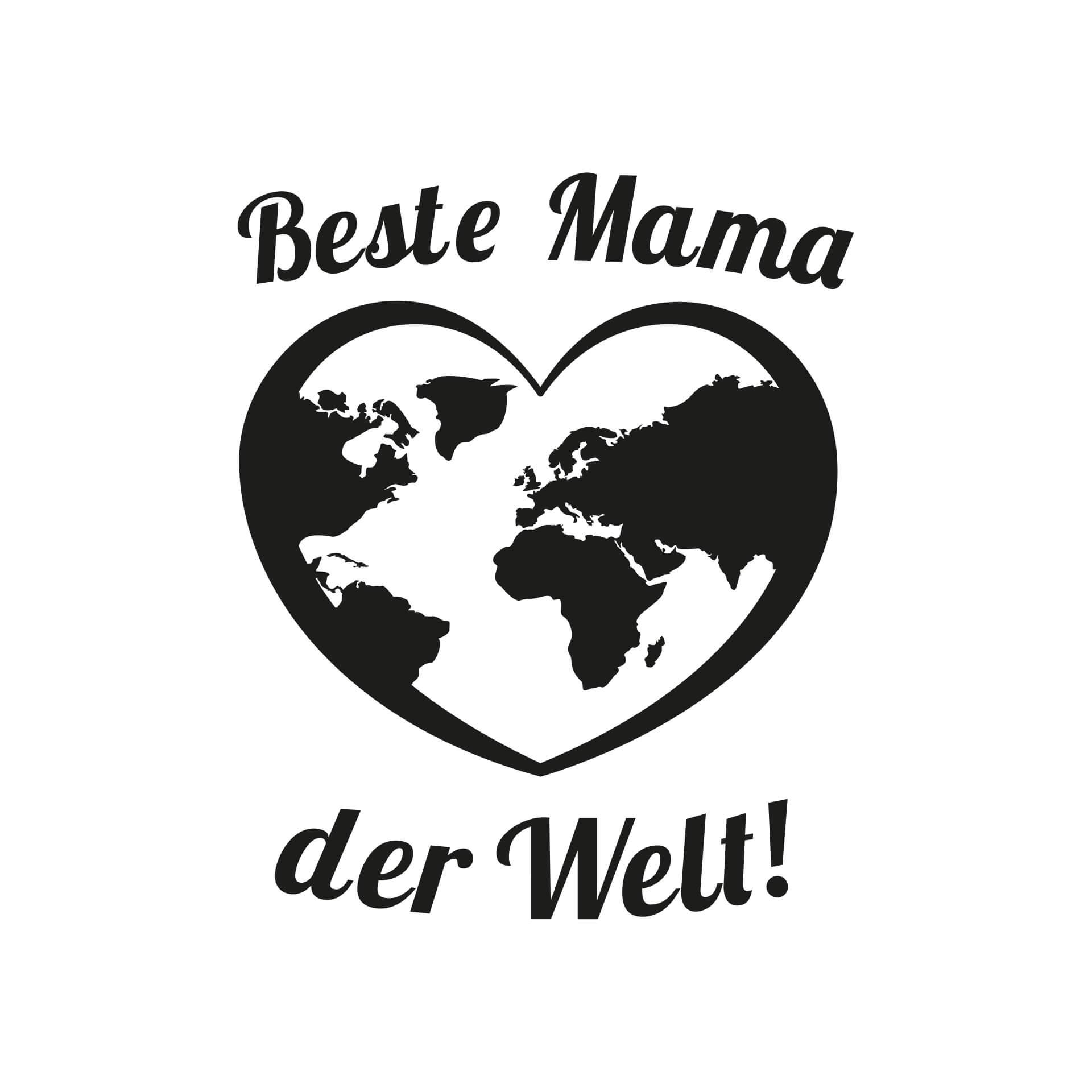 Wandtattoo Beste Mama der Welt