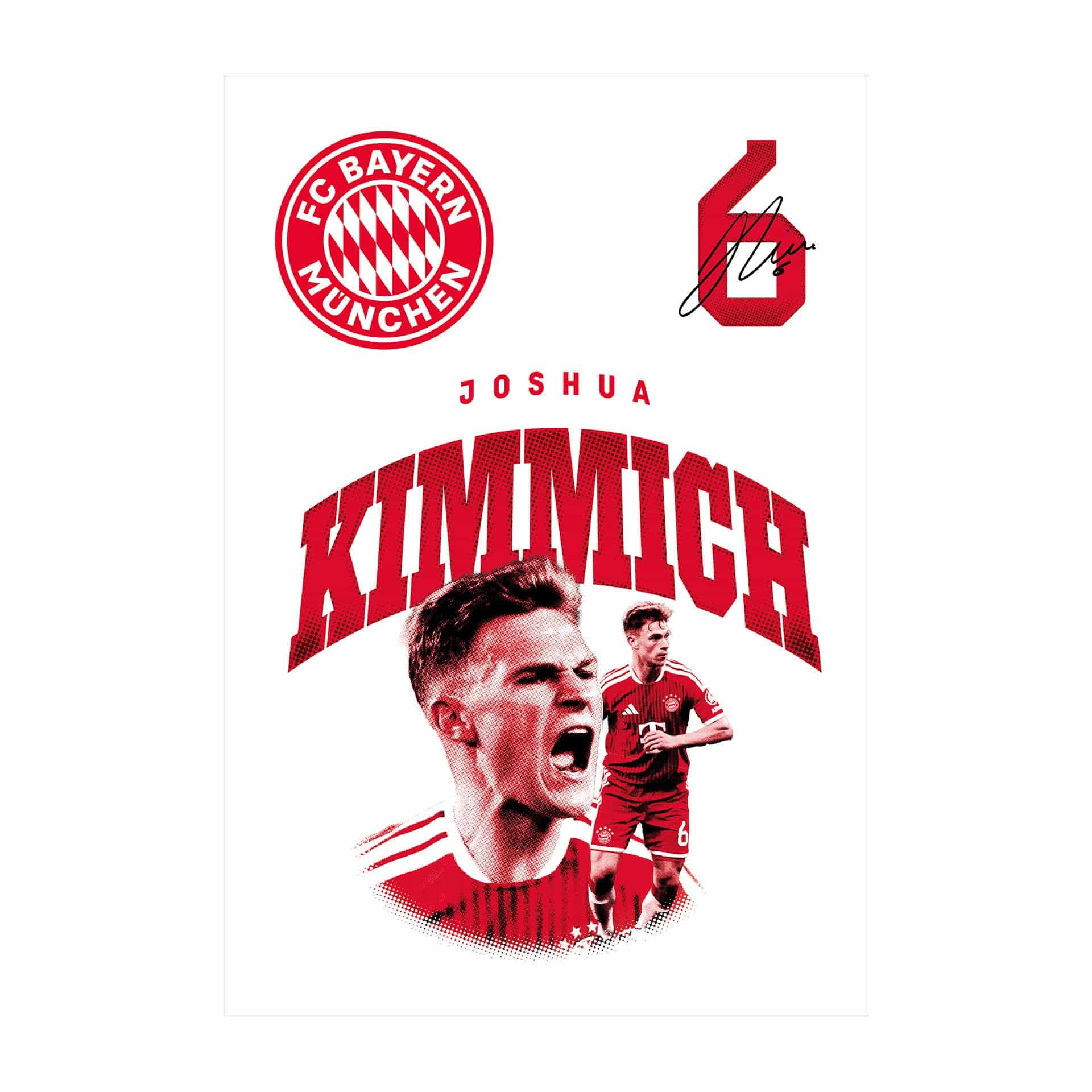 Wallsticker FCB - Joshua Kimmich 2026/27