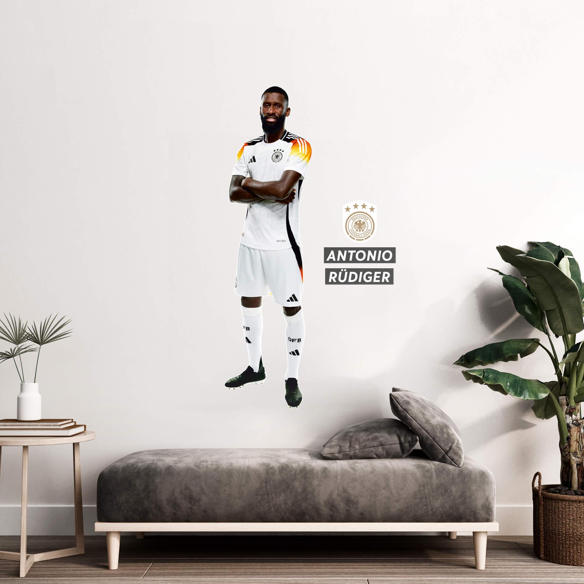 DFB Sticker EM für die Wand, Wandtattoo - Rüdiger