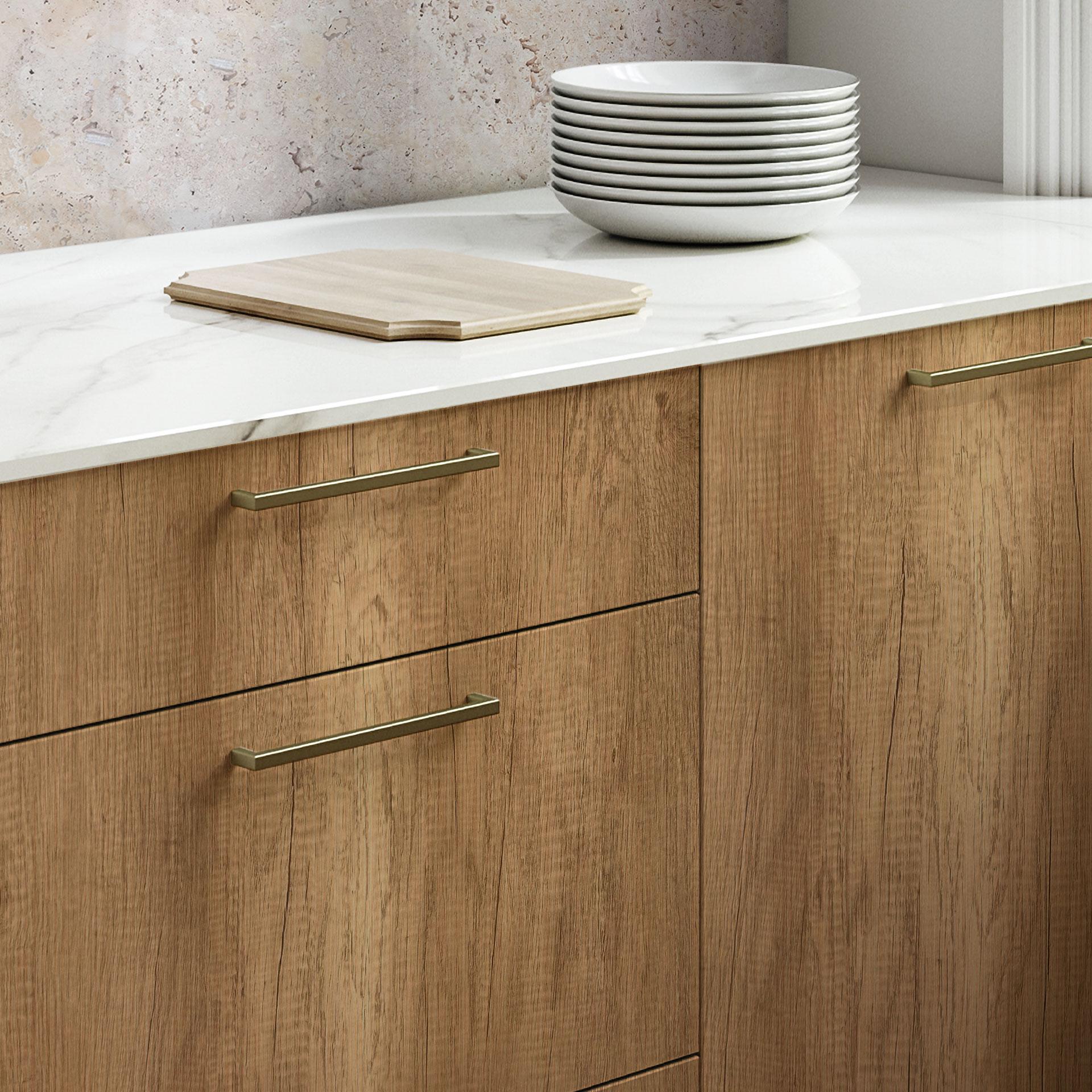 Vinilo adhesivo aspecto madera vieja roble claro - Vinilo muebles, Salpicadero de cocina, Vinilo bañ