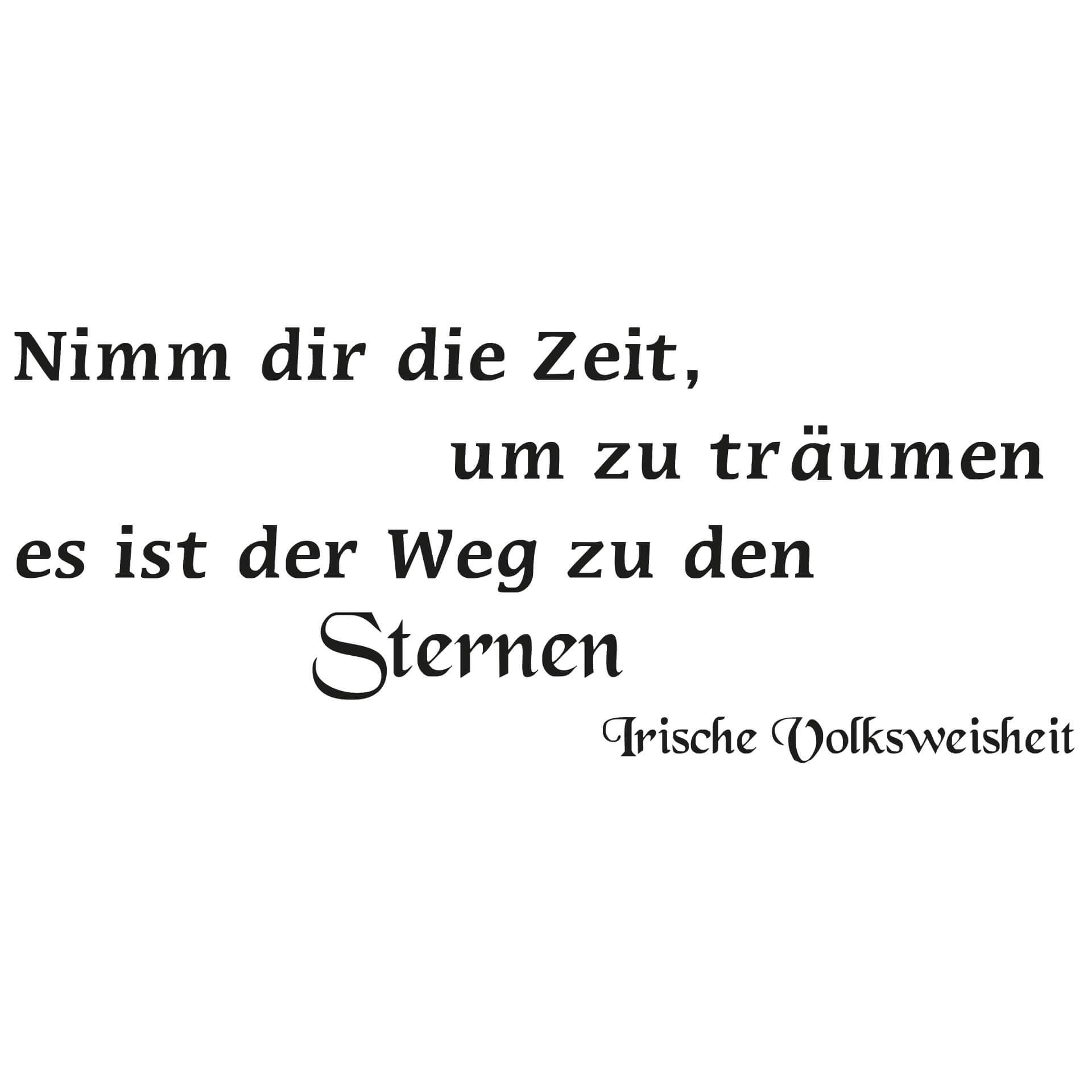 Wandtattoo Nimm Dir die Zeit um zu träumen... 1