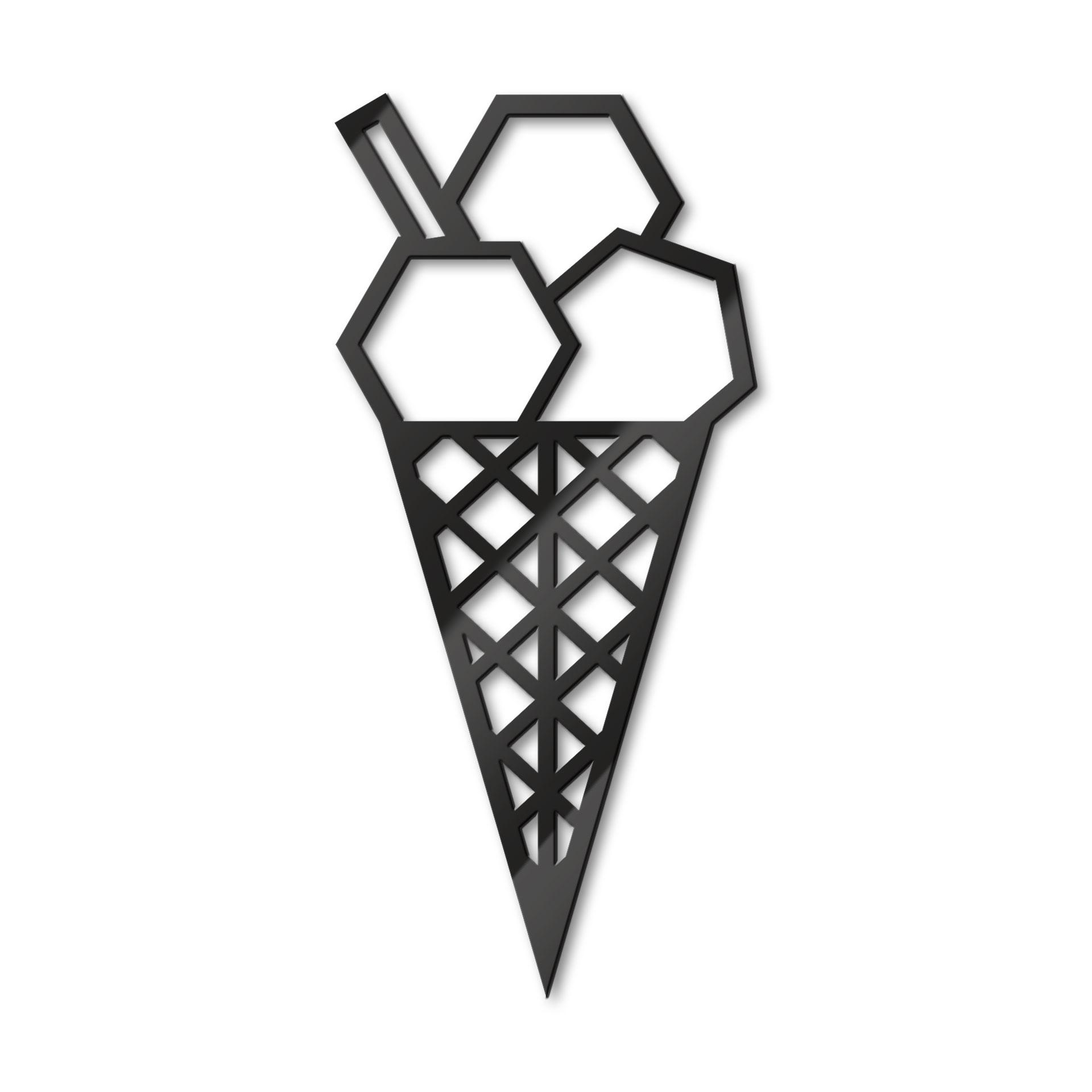 Acryldeko Origami Eis