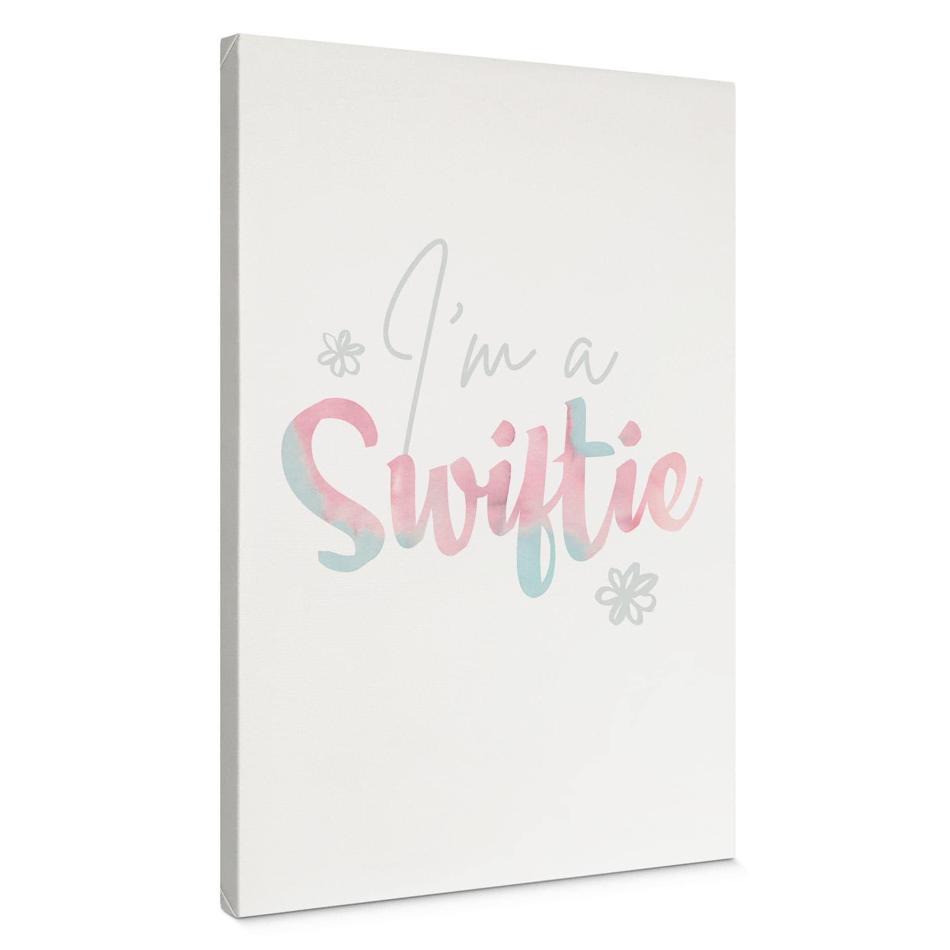 Lærredsprint - I'm a Swiftie - inspireret af Taylor Swift
