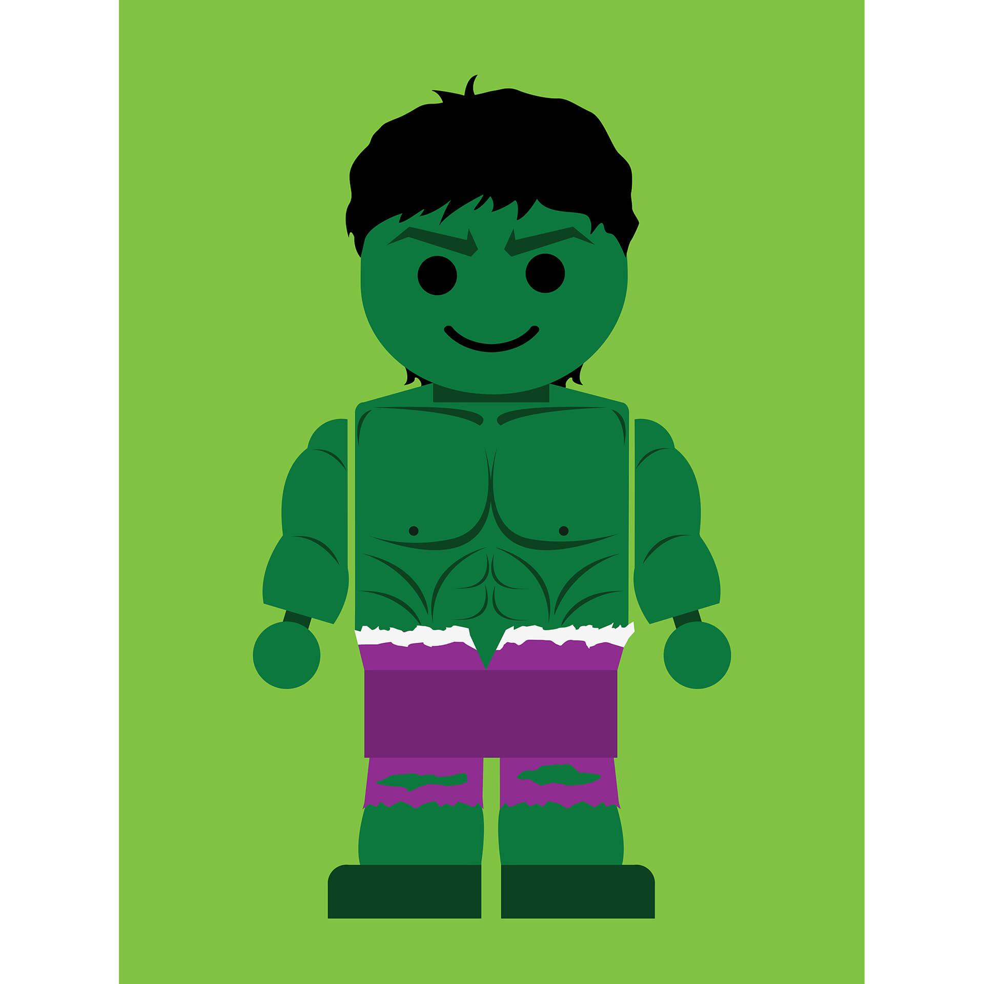 Fotobehang Gomes - the Hulk