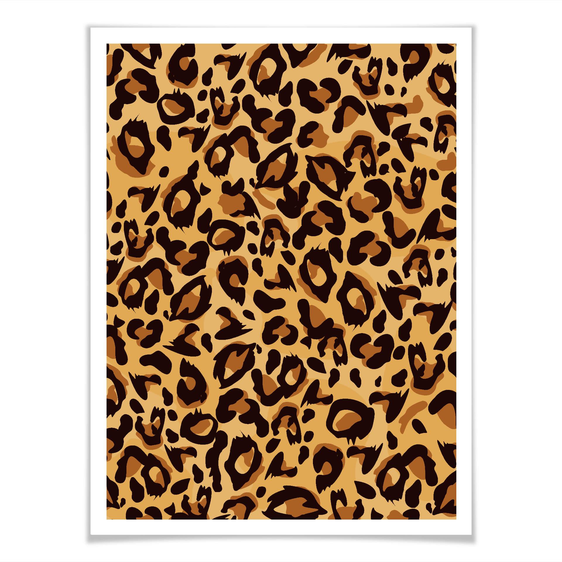 Plakat - Leopard - Mønster