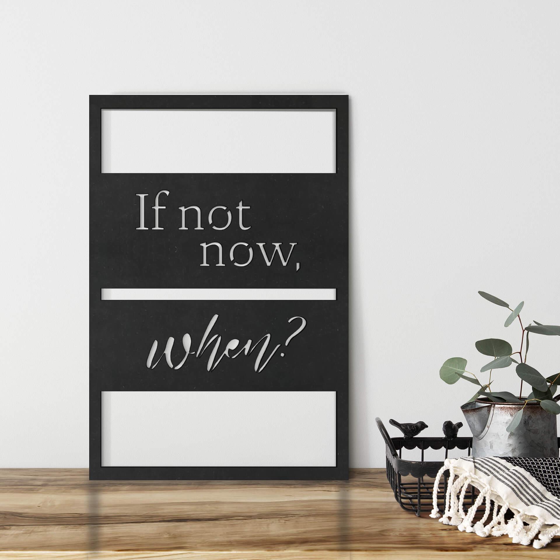 MDF - Decoración en madera Si no es ahora, ¿cuándo?