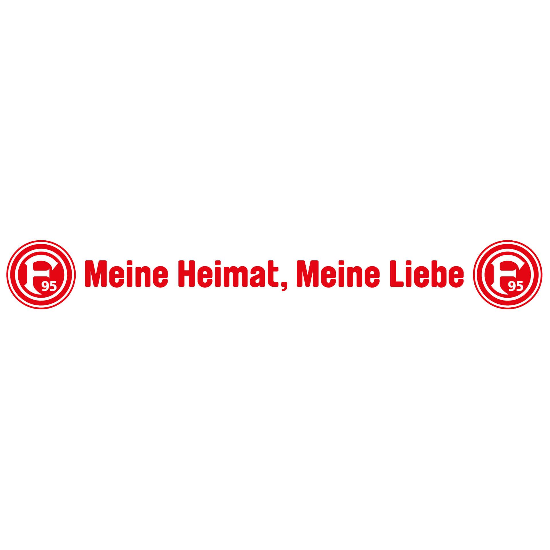 Wandtattoo Fortuna Düsseldorf Meine Heimat...