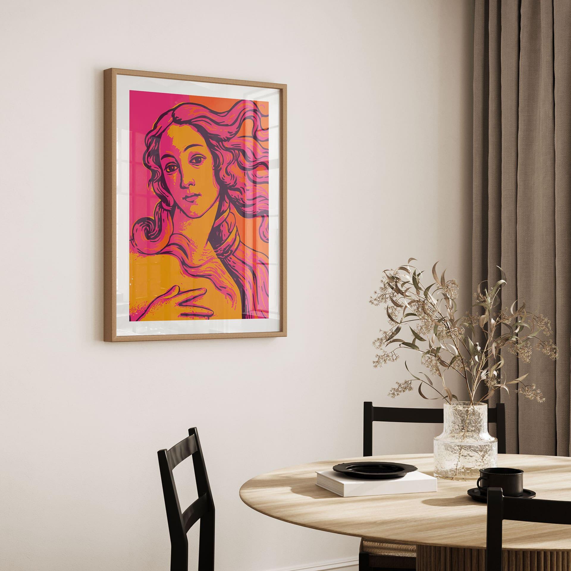 Plakat Pop Art Venus - Treechild