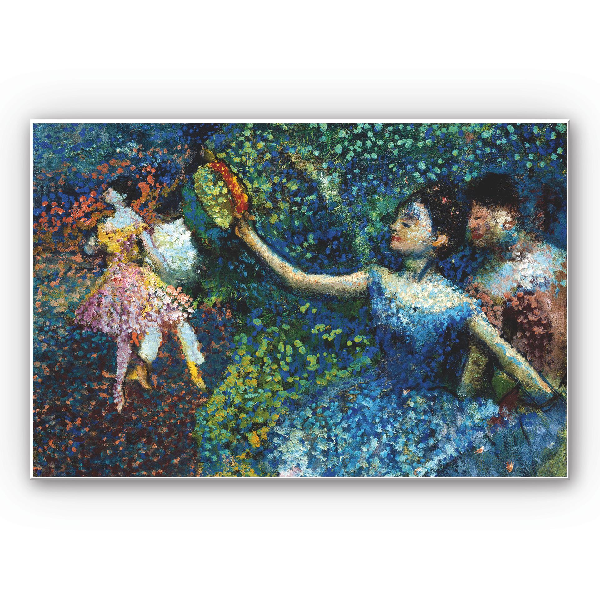 Wandbild Degas - Tänzerin mit Tambourin