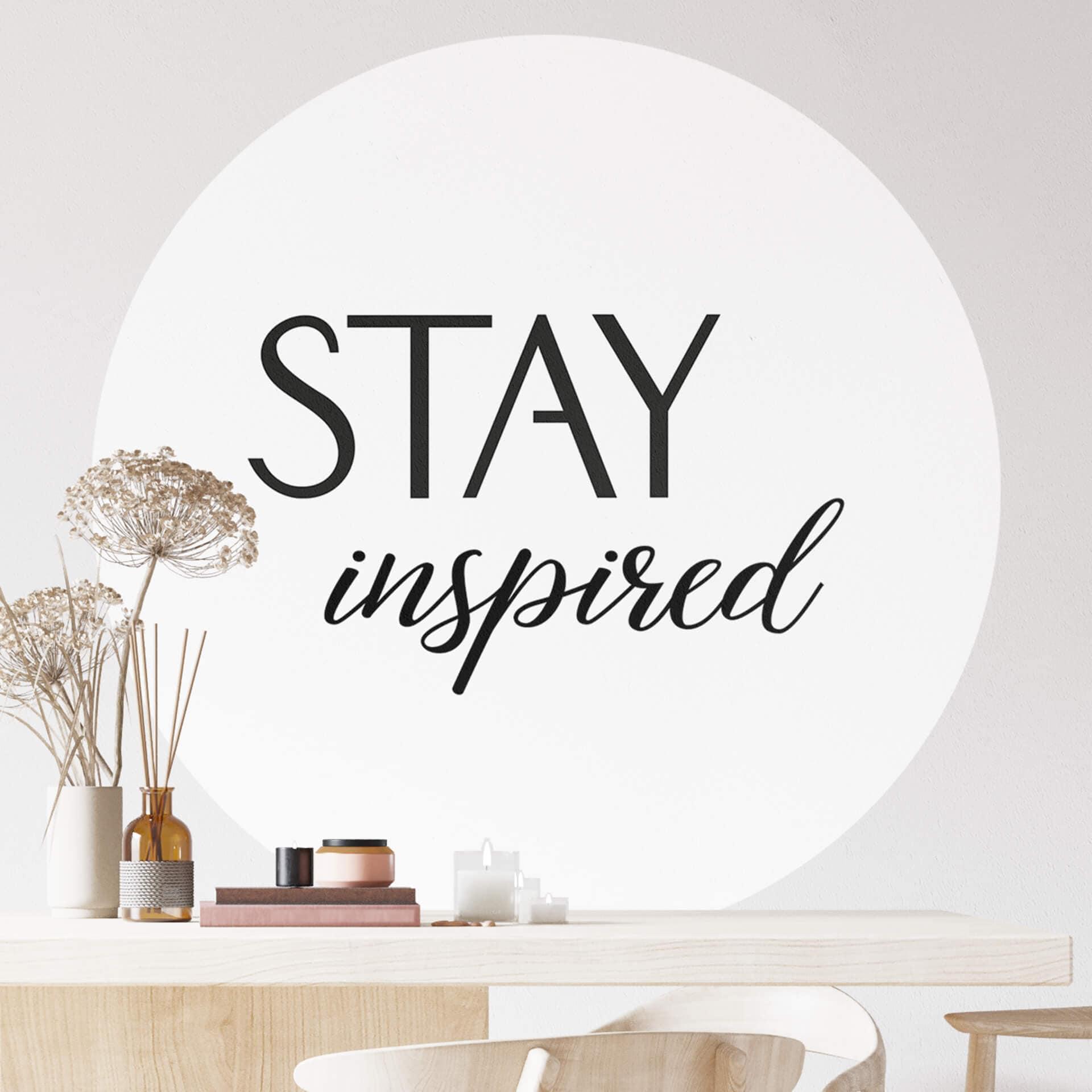 Wall Sticker Stay Inspired