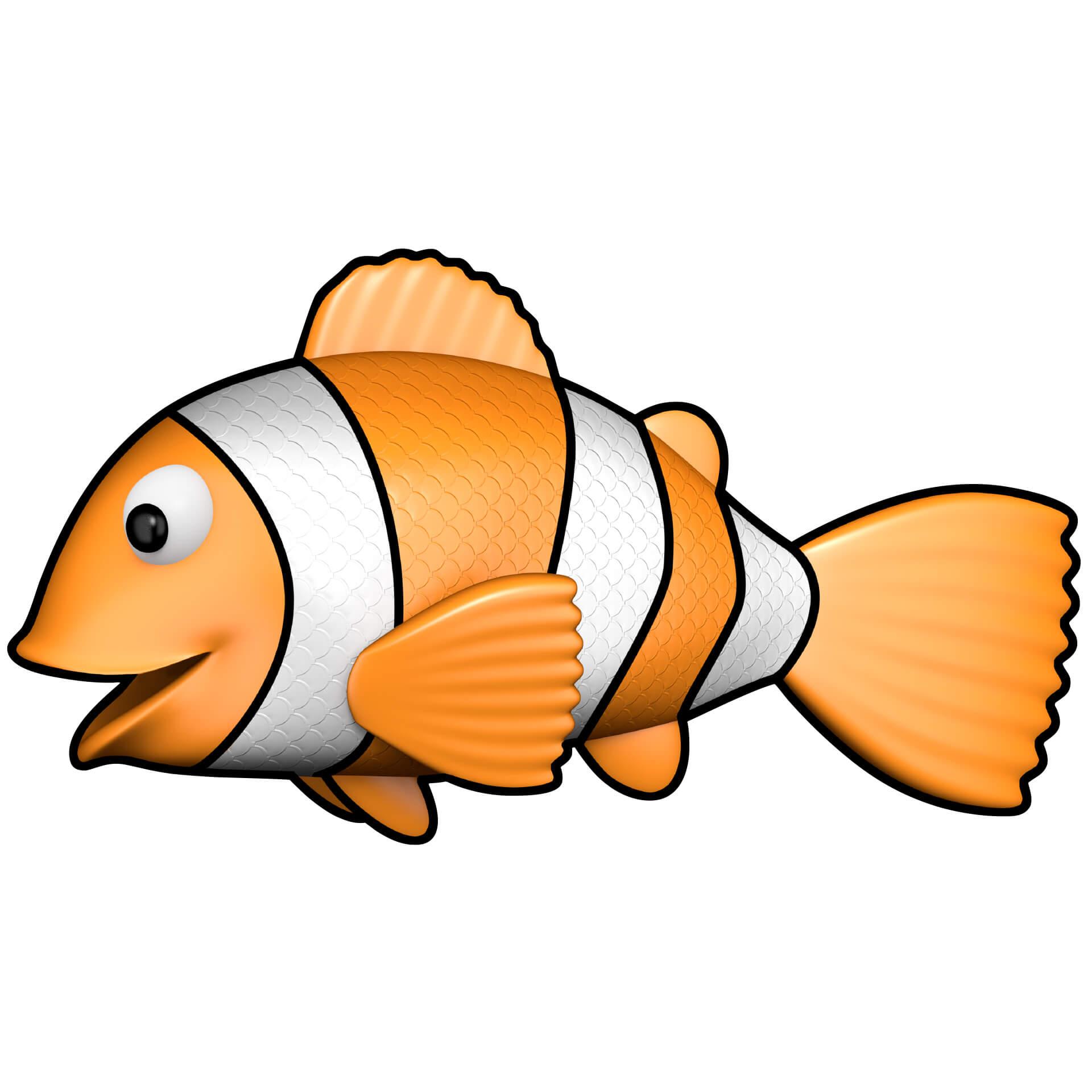 Wandtattoo Agullo - Clownfisch Nemo