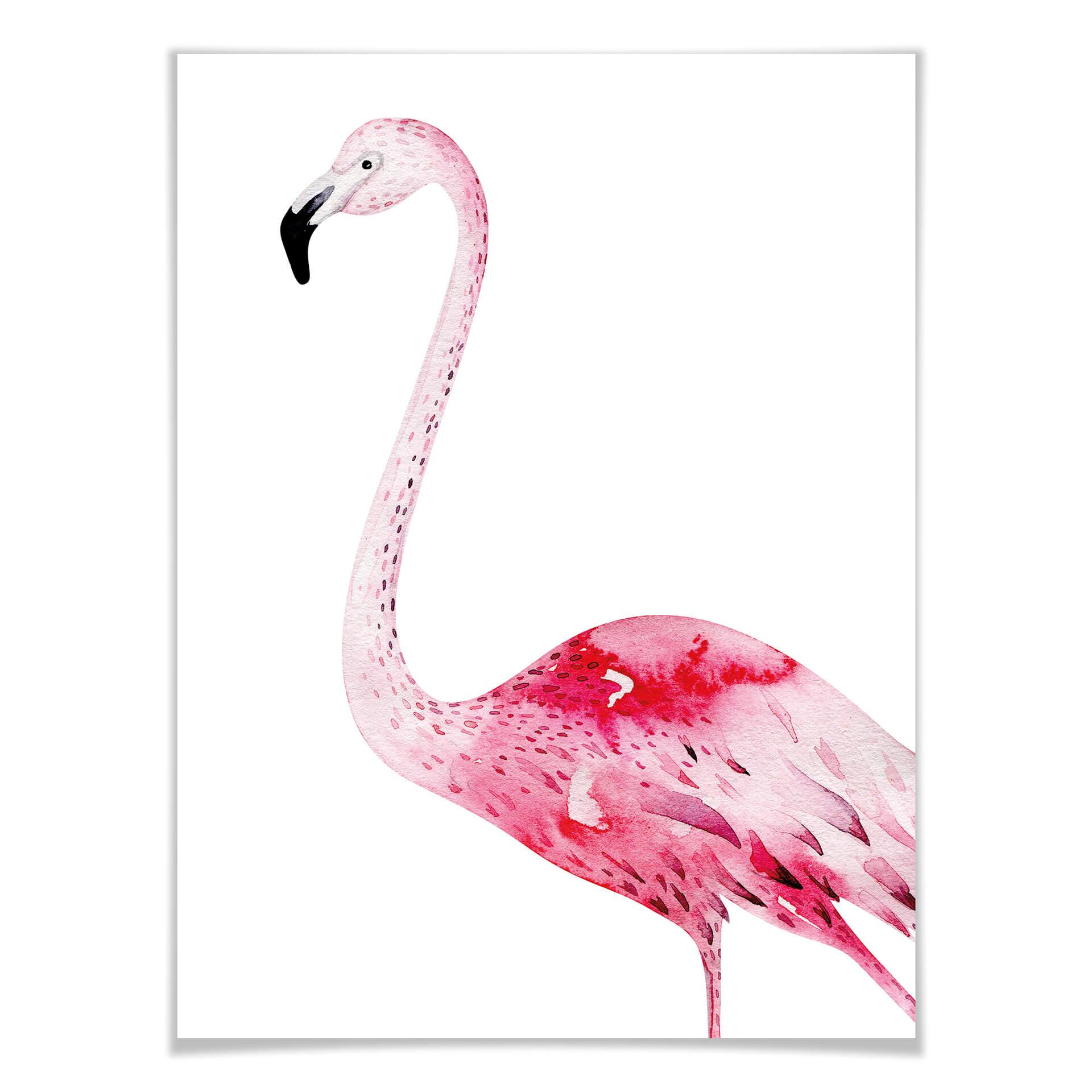 Plakat Kvilis - Pink Flamingo 02