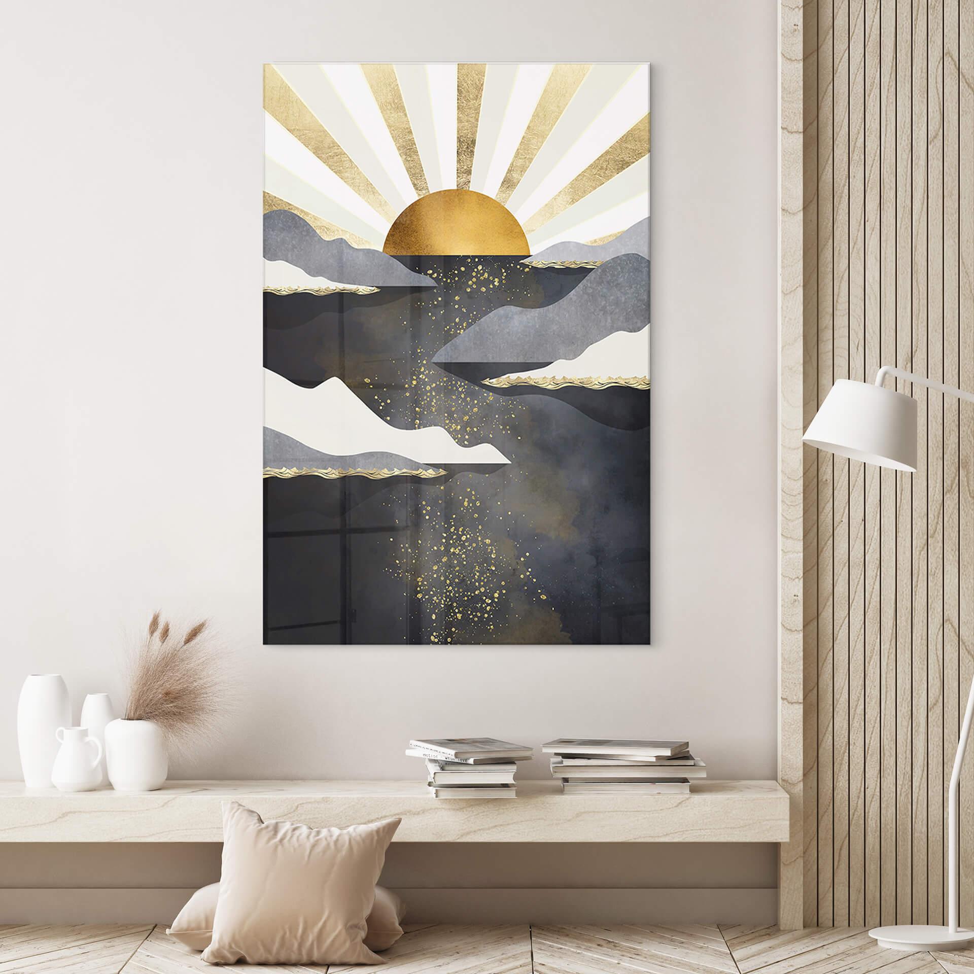 Plexiglas SpaceFrog Designs - Golden Dawn