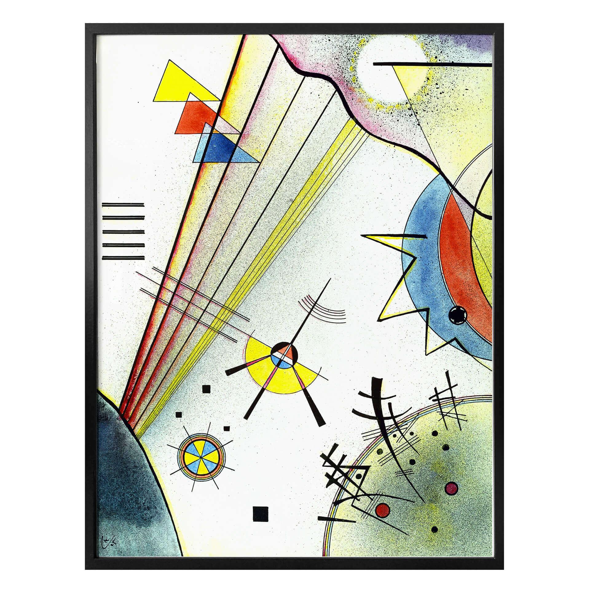 Poster Kandinsky - Tydlig anslutning