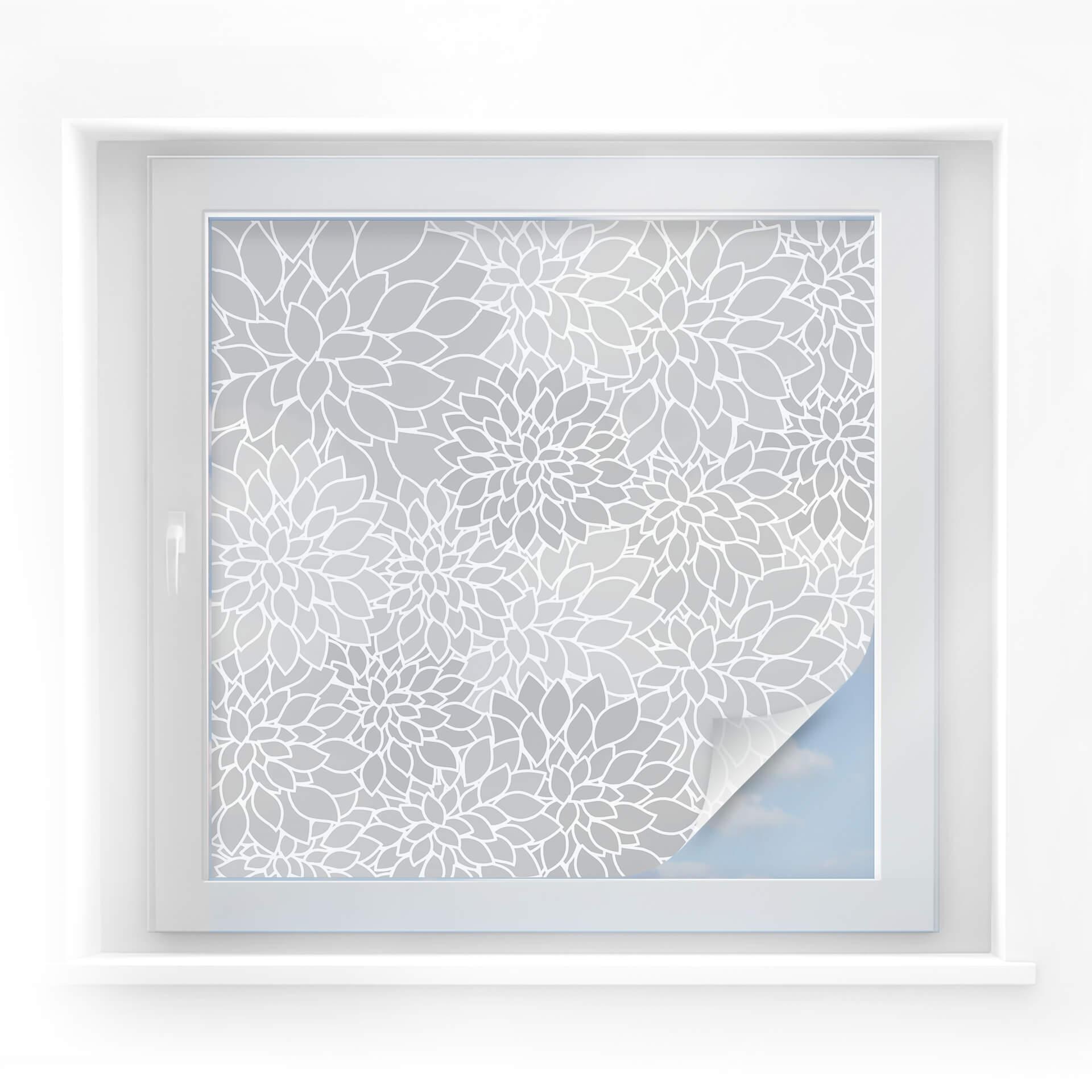 Lámina de privacidad Flor de mosaico