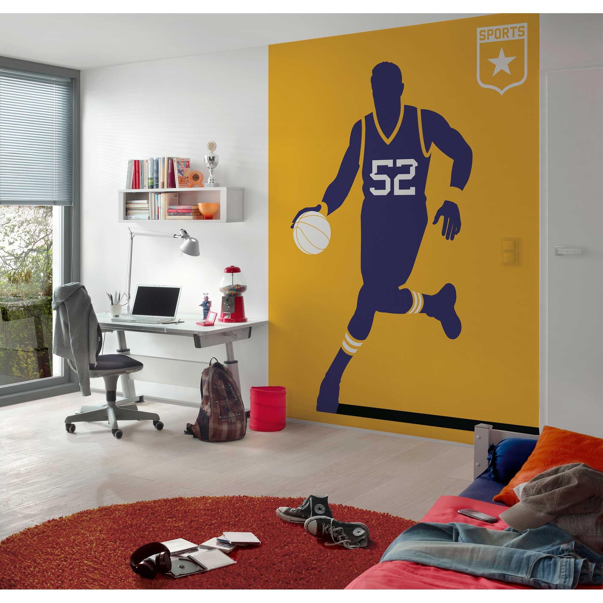 Livingwalls Fotobehang ARTist Basketball