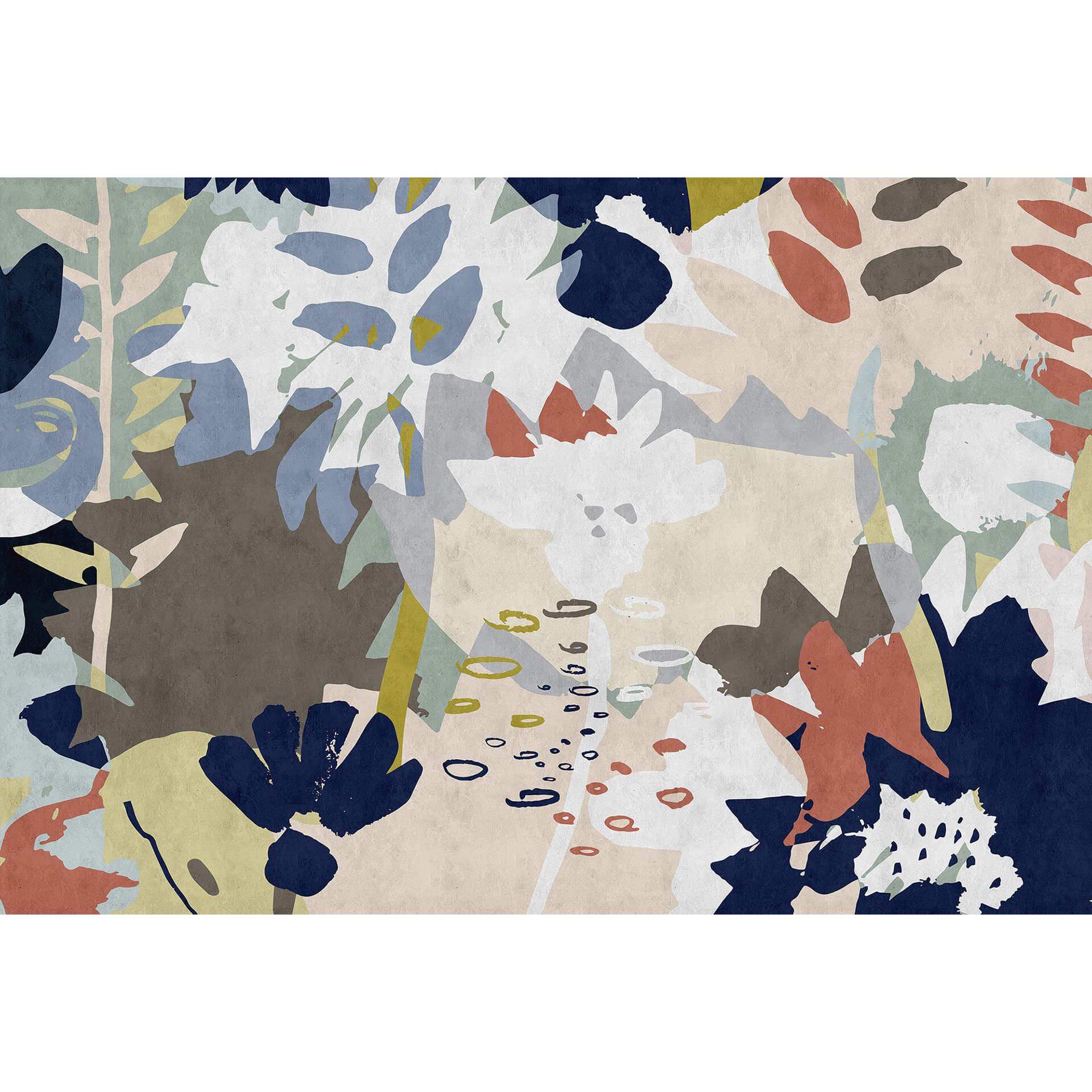 Livingwalls Fotobehang Walls by Patel 2 floral collage 4