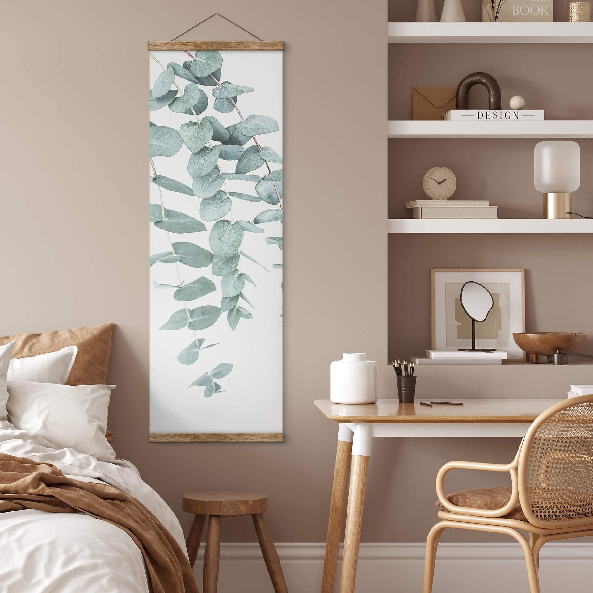 Tekstil plakat Sisi & Seb - Eucalyptus: Flere grene - Panorama