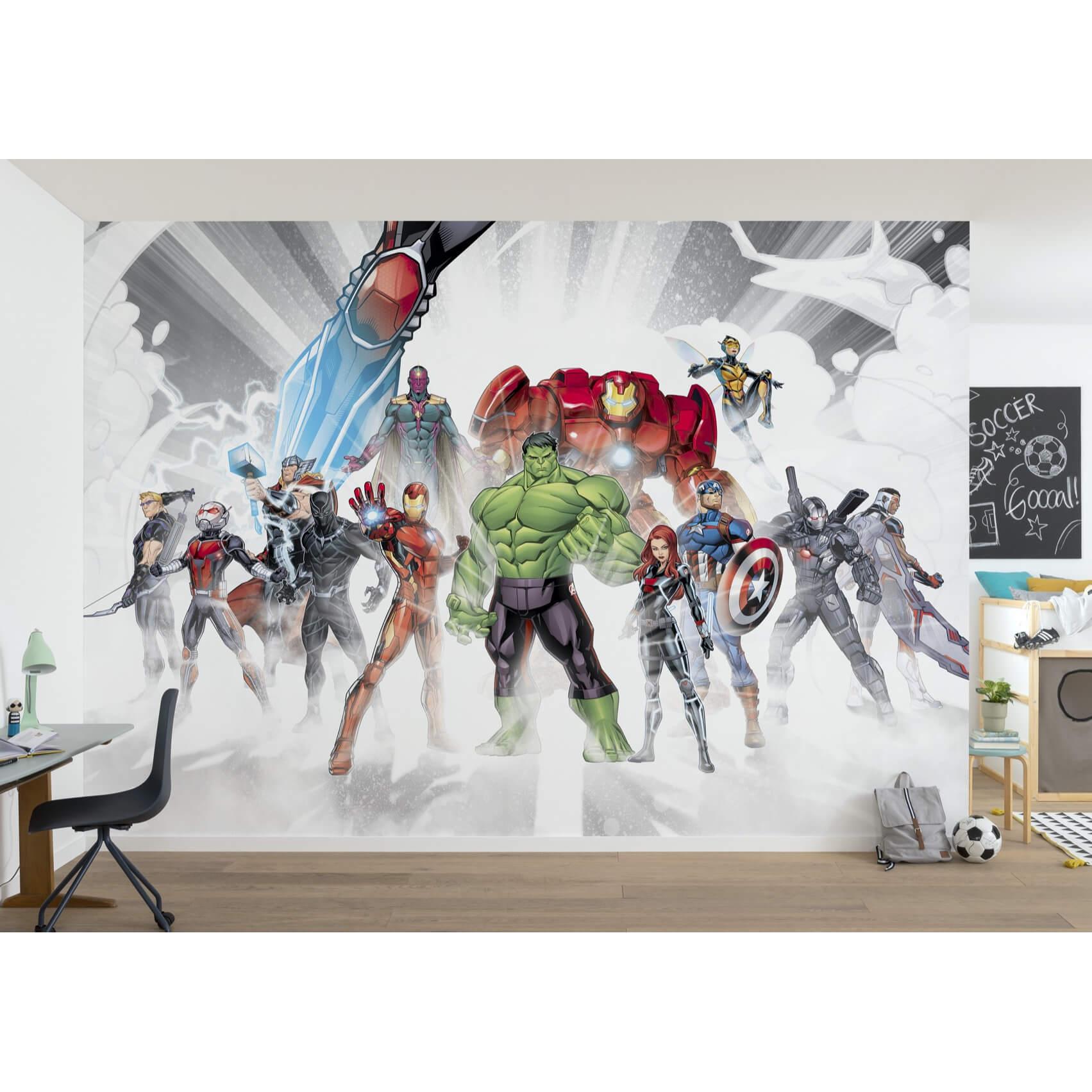 Papirtapet - Avengers Unite - 368 x 254 cm