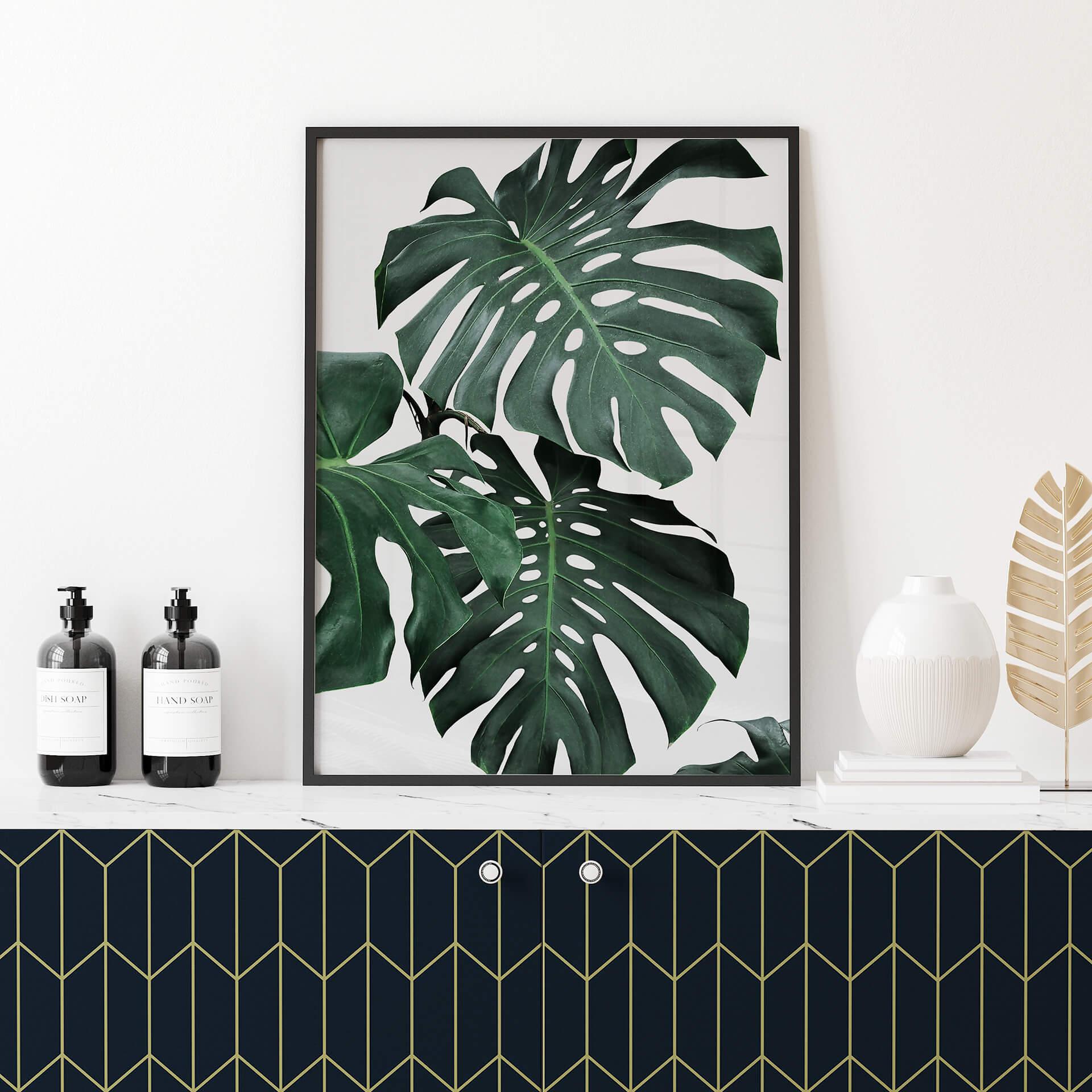 Plakat Sisi & Seb - Monstera