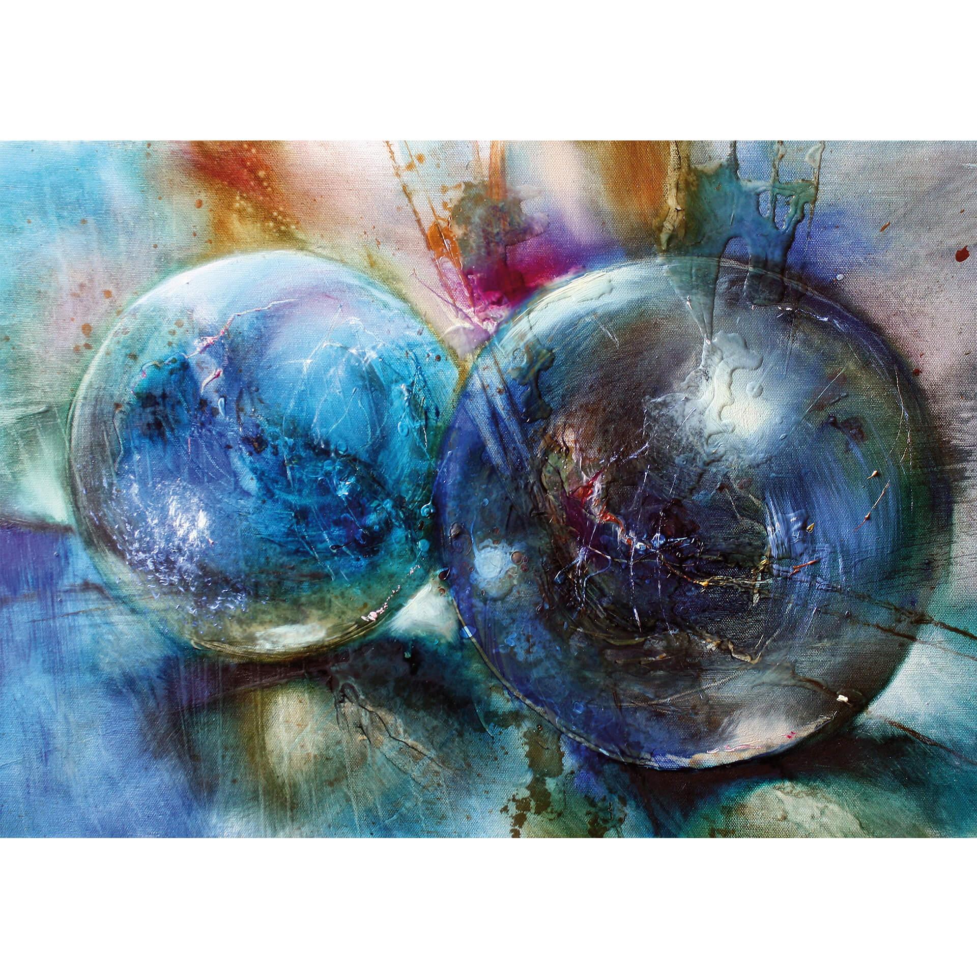 Fotobehang Schmucker – Blue Marbles