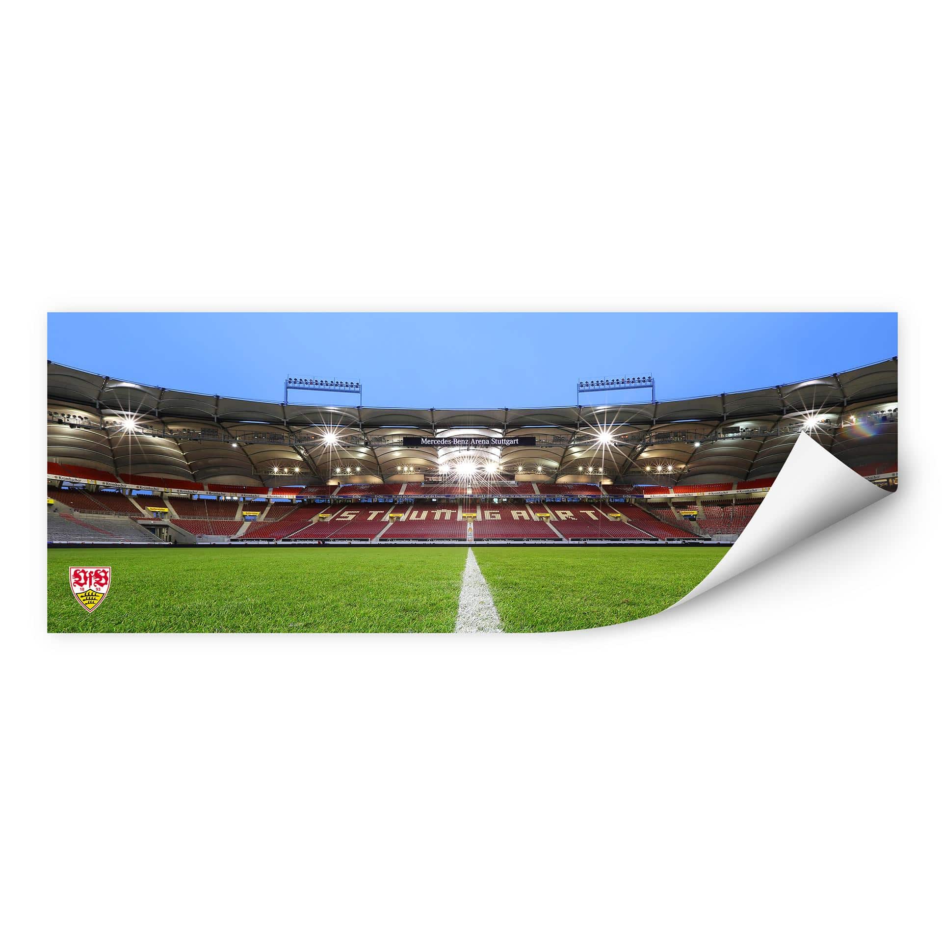 Wallprint W - VfB Stuttgart Arena Tribüne - Panorama