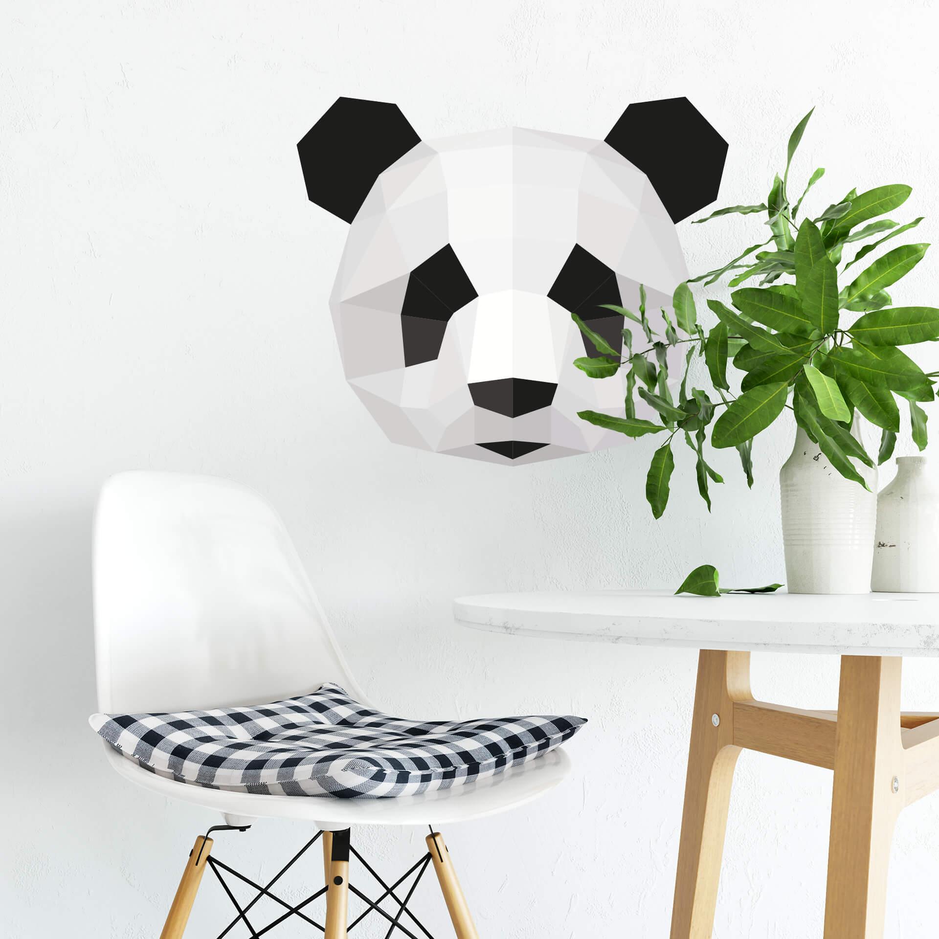 Wallsticker - Polygon - Pandahoved