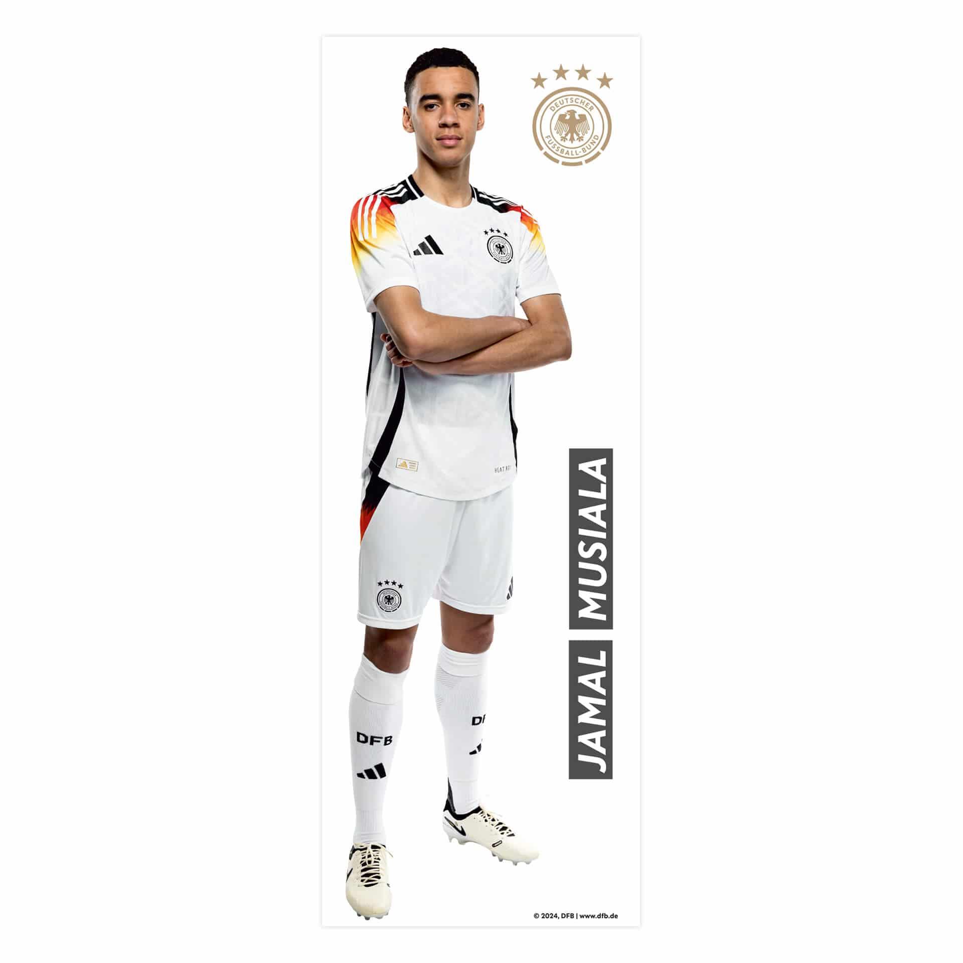 DFB Sticker EM für die Wand, Wandtattoo - Musiala